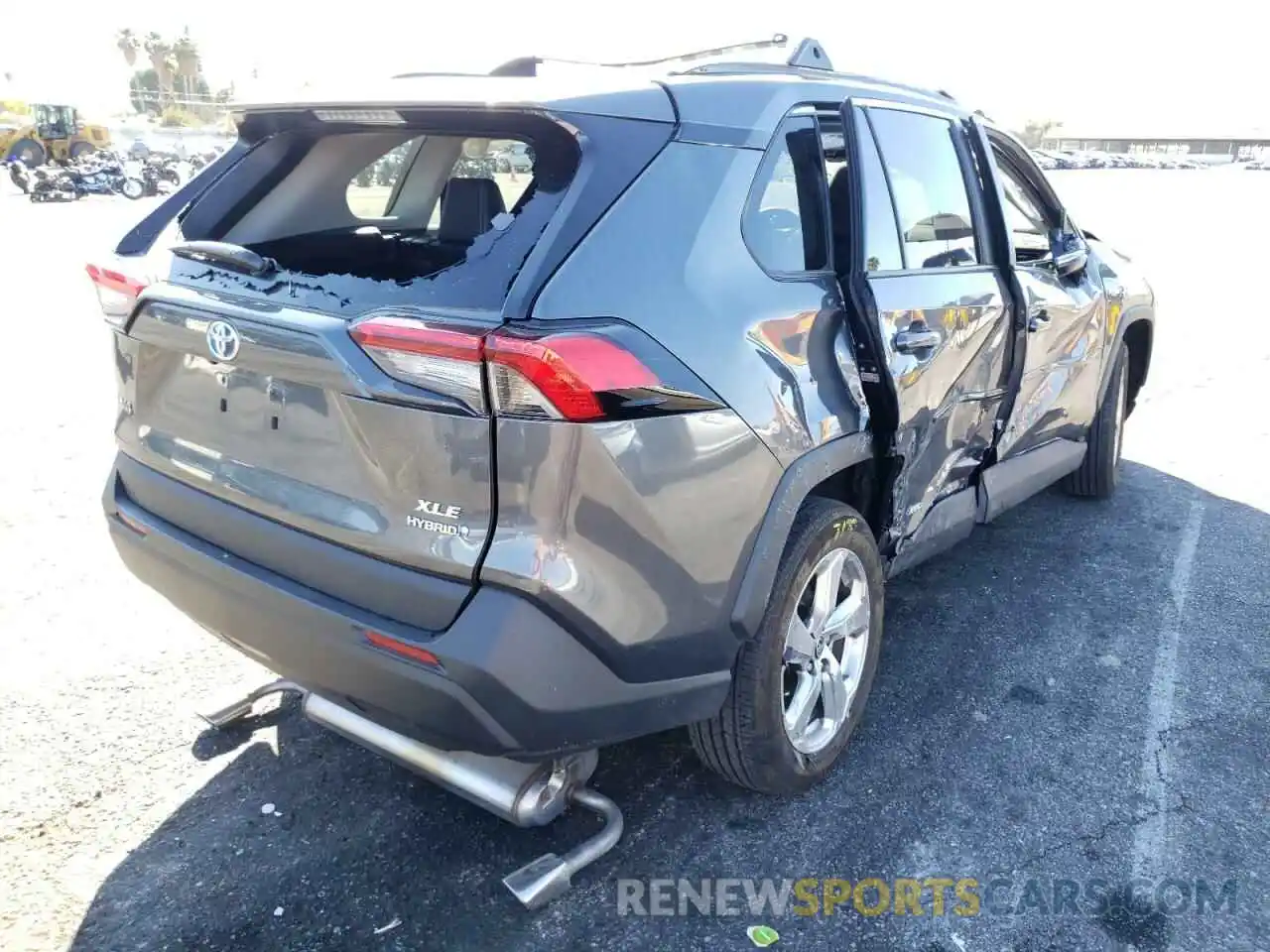 4 Photograph of a damaged car 4T3B6RFVXMU034057 TOYOTA RAV4 2021