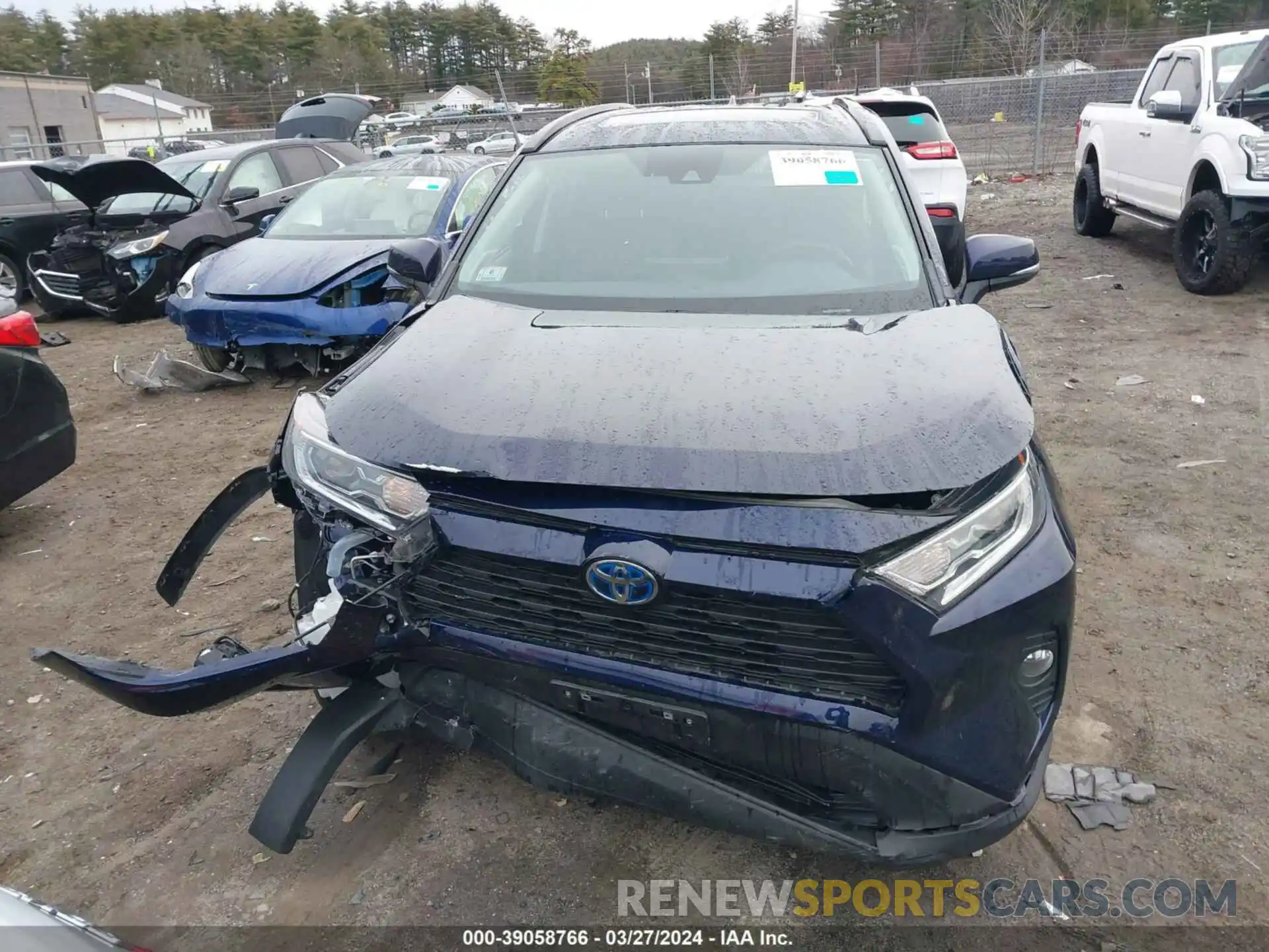 13 Photograph of a damaged car 4T3B6RFVXMU046273 TOYOTA RAV4 2021