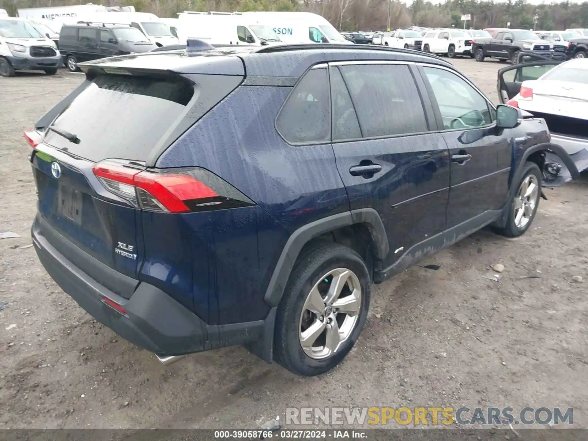 4 Photograph of a damaged car 4T3B6RFVXMU046273 TOYOTA RAV4 2021