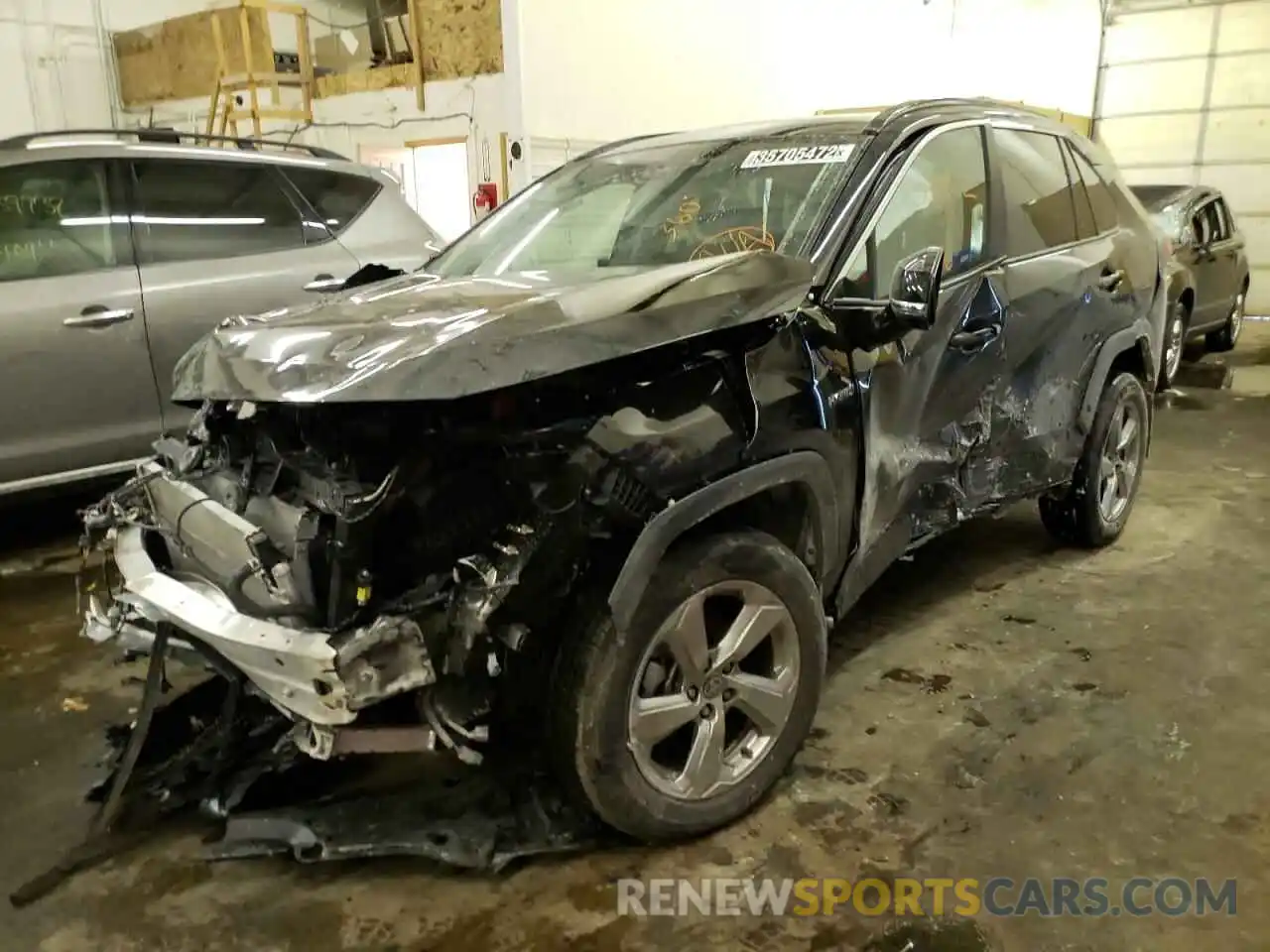 2 Photograph of a damaged car 4T3B6RFVXMU054213 TOYOTA RAV4 2021