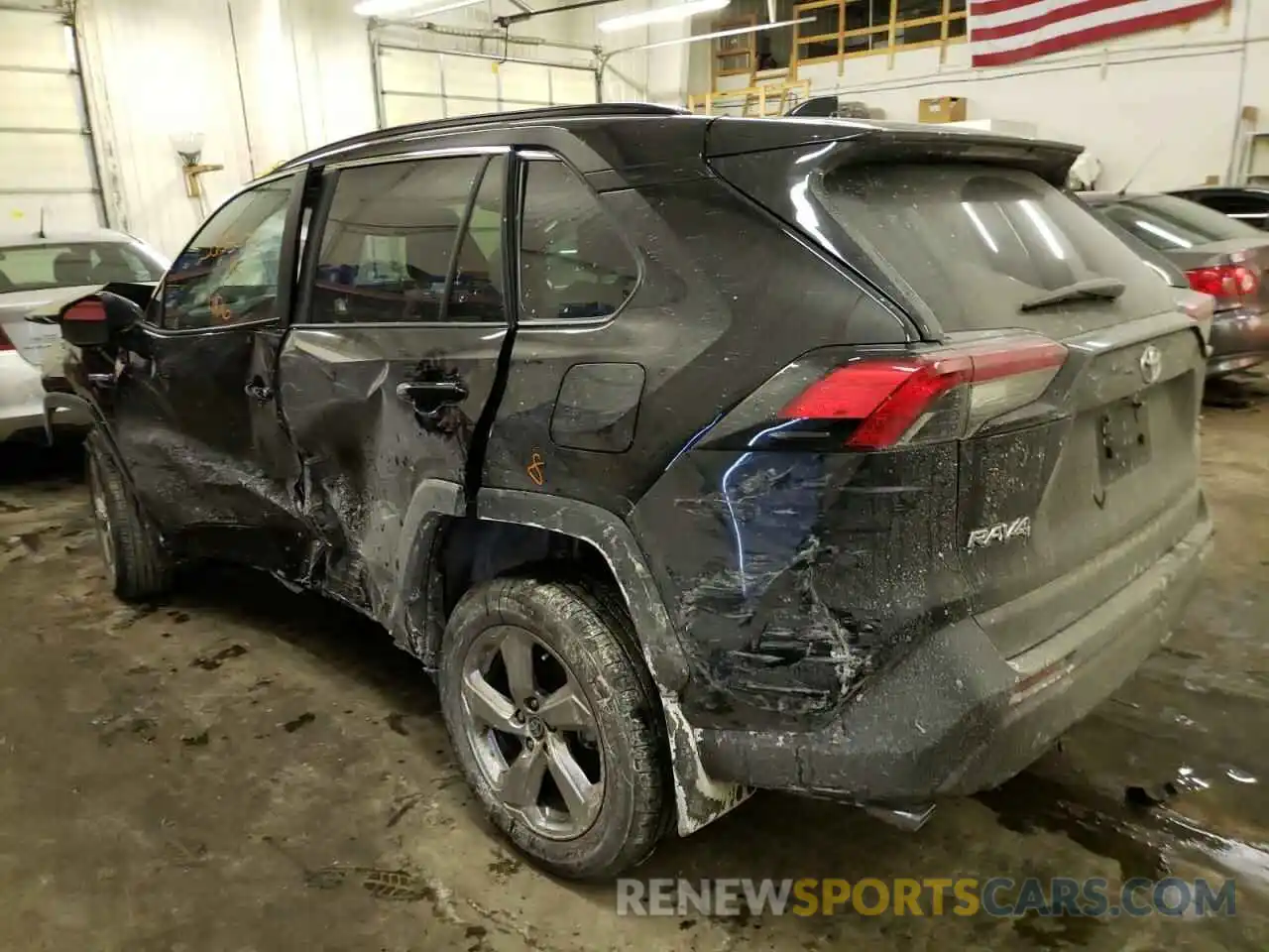 3 Photograph of a damaged car 4T3B6RFVXMU054213 TOYOTA RAV4 2021