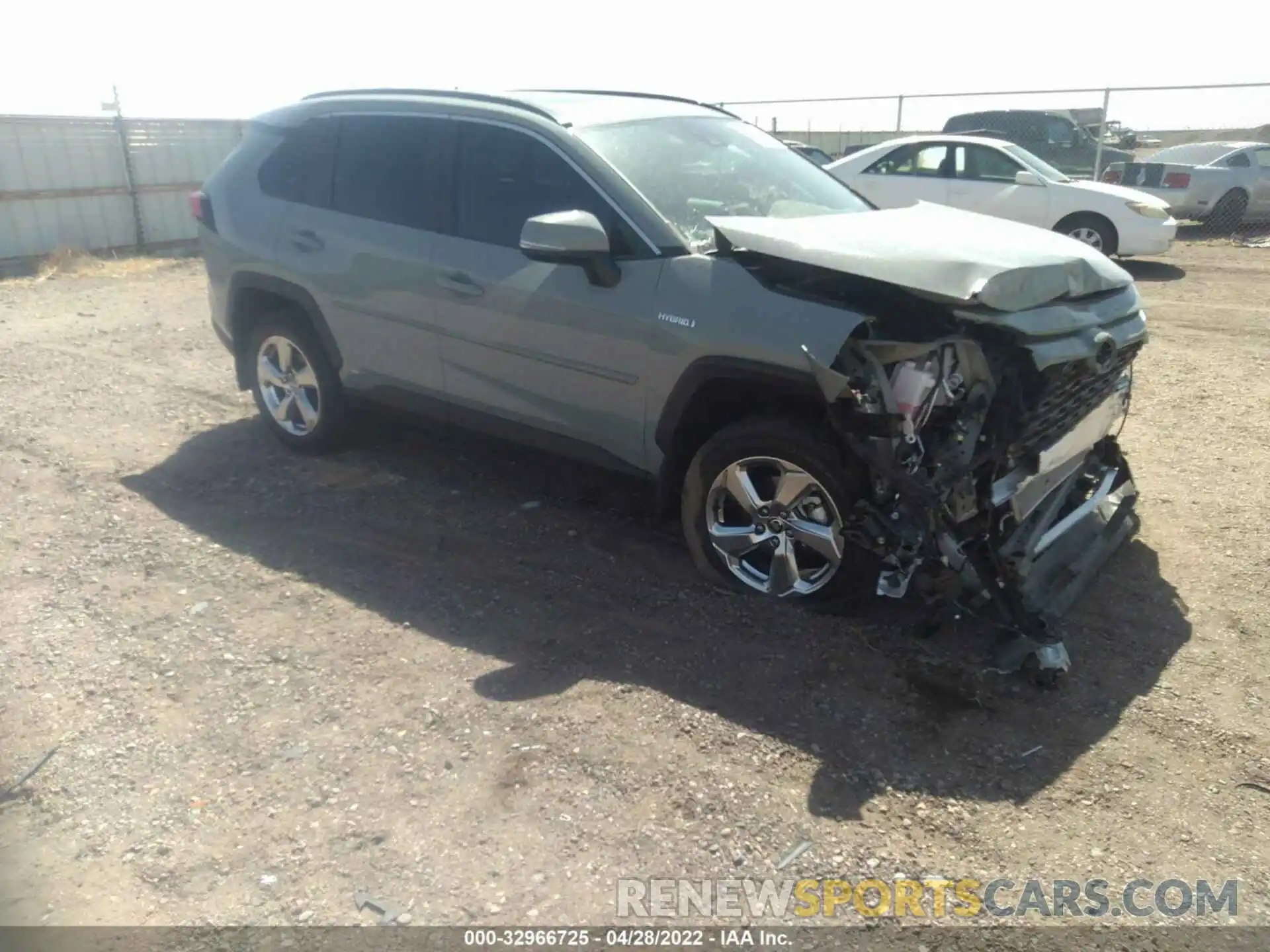 1 Photograph of a damaged car 4T3B6RFVXMU056656 TOYOTA RAV4 2021