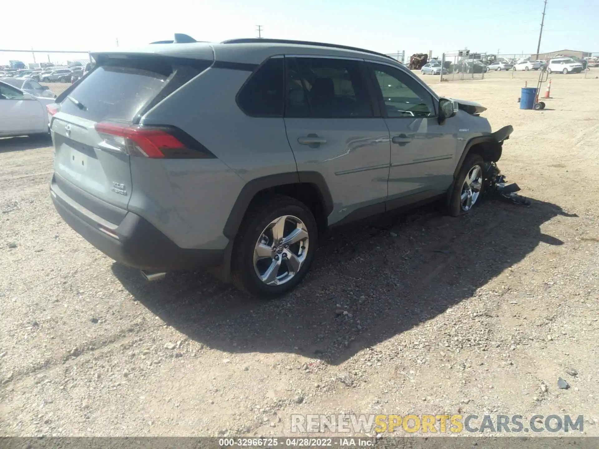 4 Photograph of a damaged car 4T3B6RFVXMU056656 TOYOTA RAV4 2021