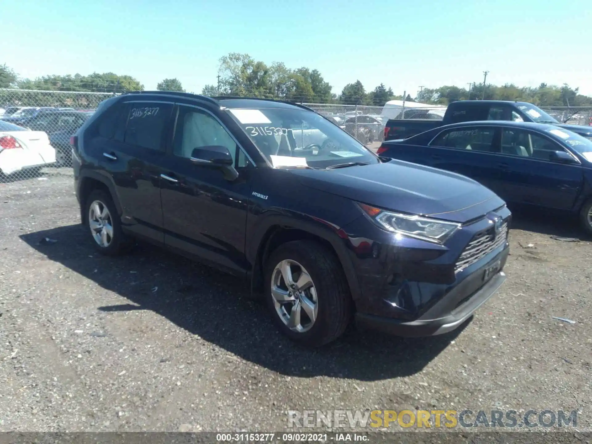 1 Photograph of a damaged car 4T3D6RFV0MU012626 TOYOTA RAV4 2021