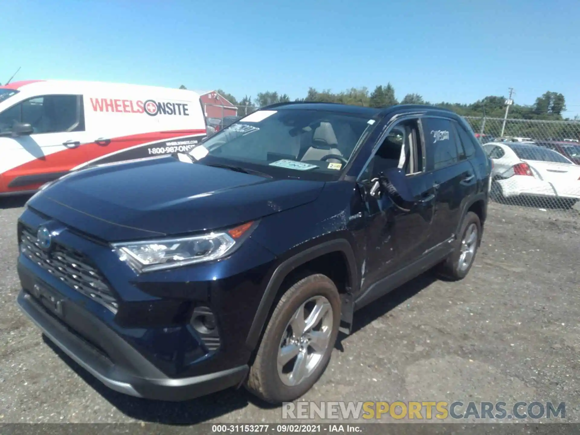 6 Photograph of a damaged car 4T3D6RFV0MU012626 TOYOTA RAV4 2021