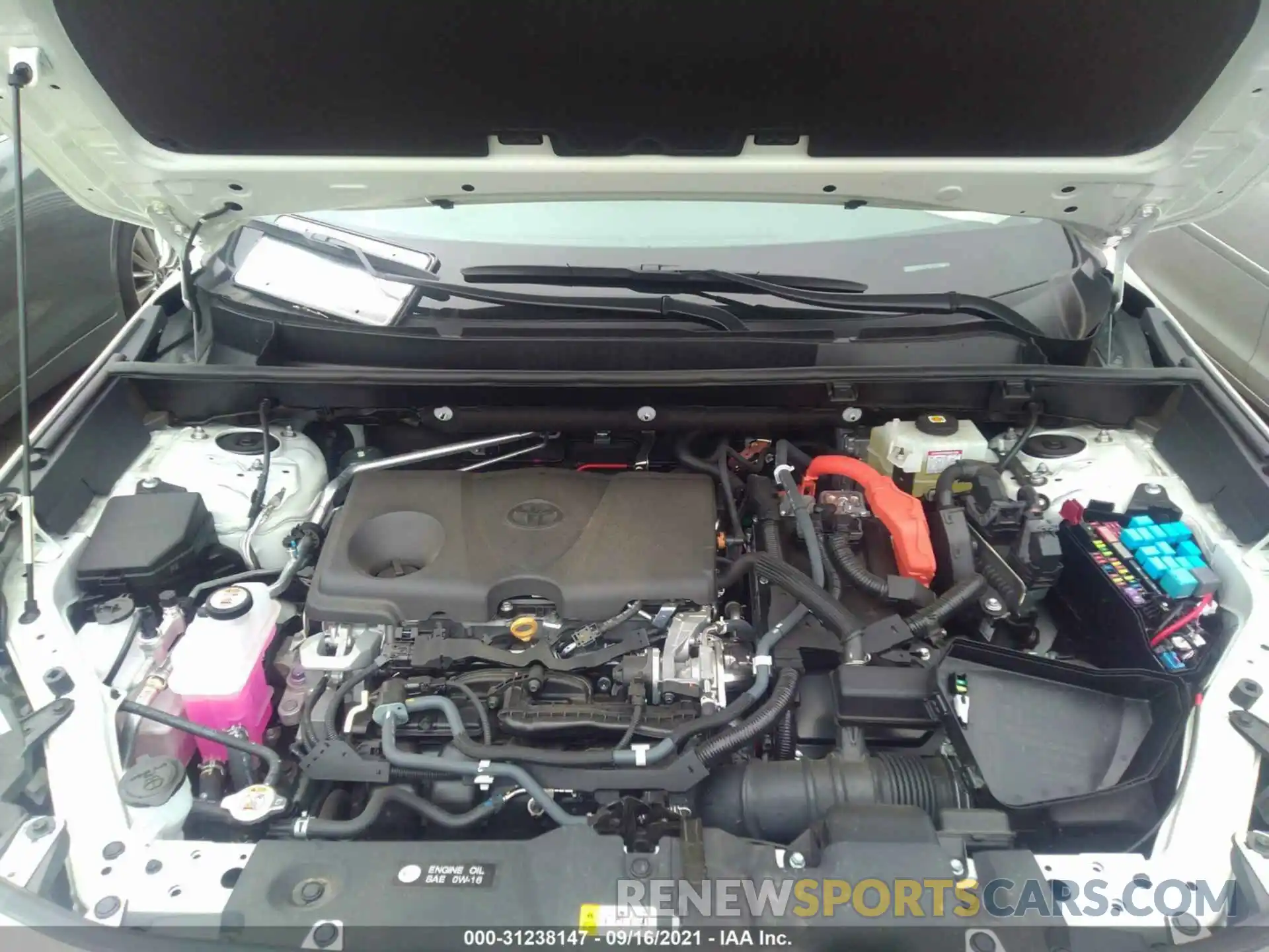 10 Фотография поврежденного автомобиля 4T3D6RFV0MU022928 TOYOTA RAV4 2021