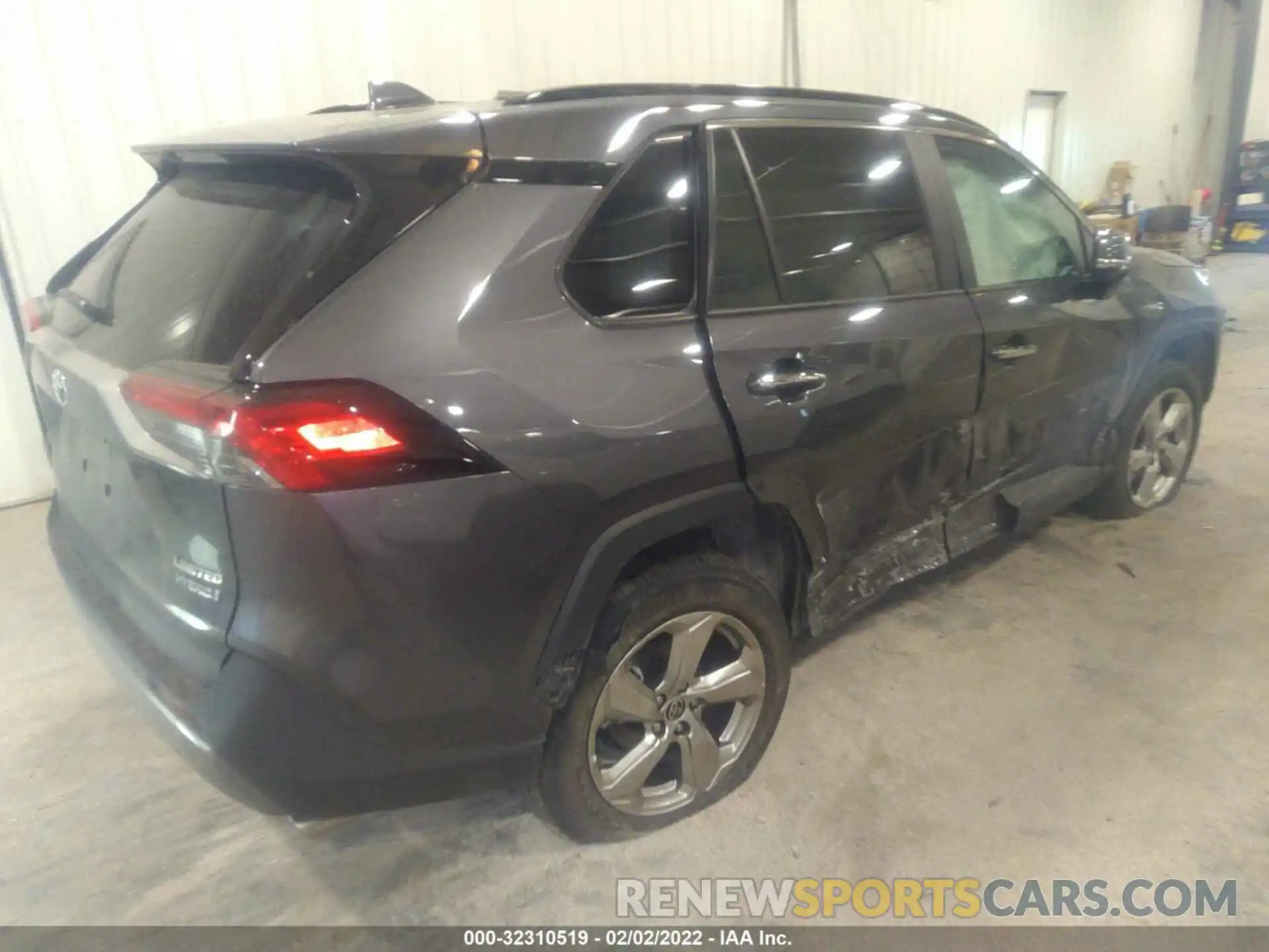 4 Photograph of a damaged car 4T3D6RFV0MU051796 TOYOTA RAV4 2021