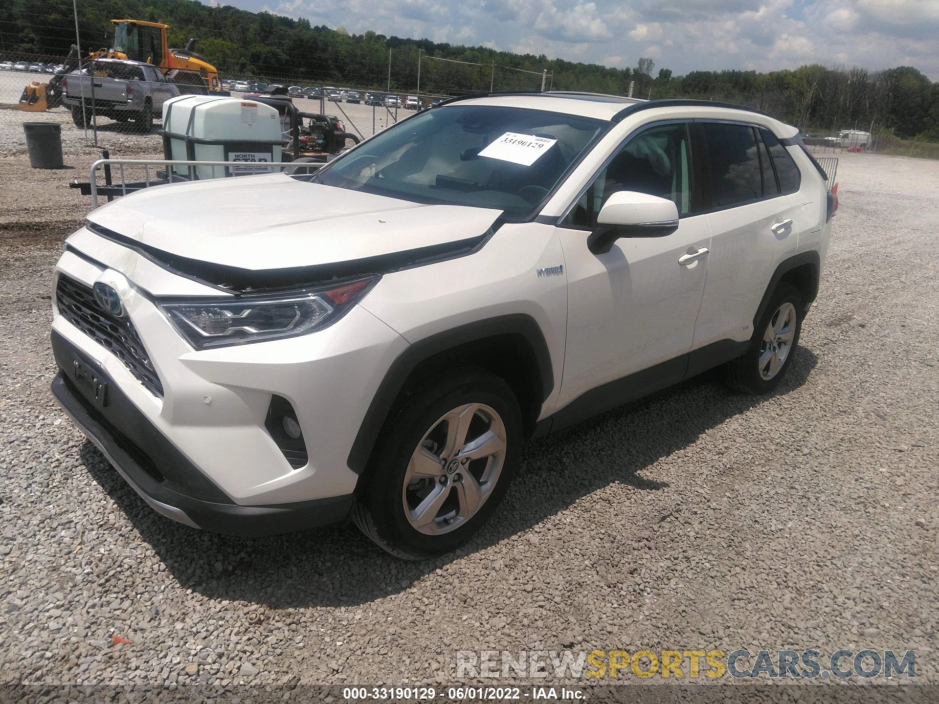 2 Photograph of a damaged car 4T3D6RFV1MU012568 TOYOTA RAV4 2021