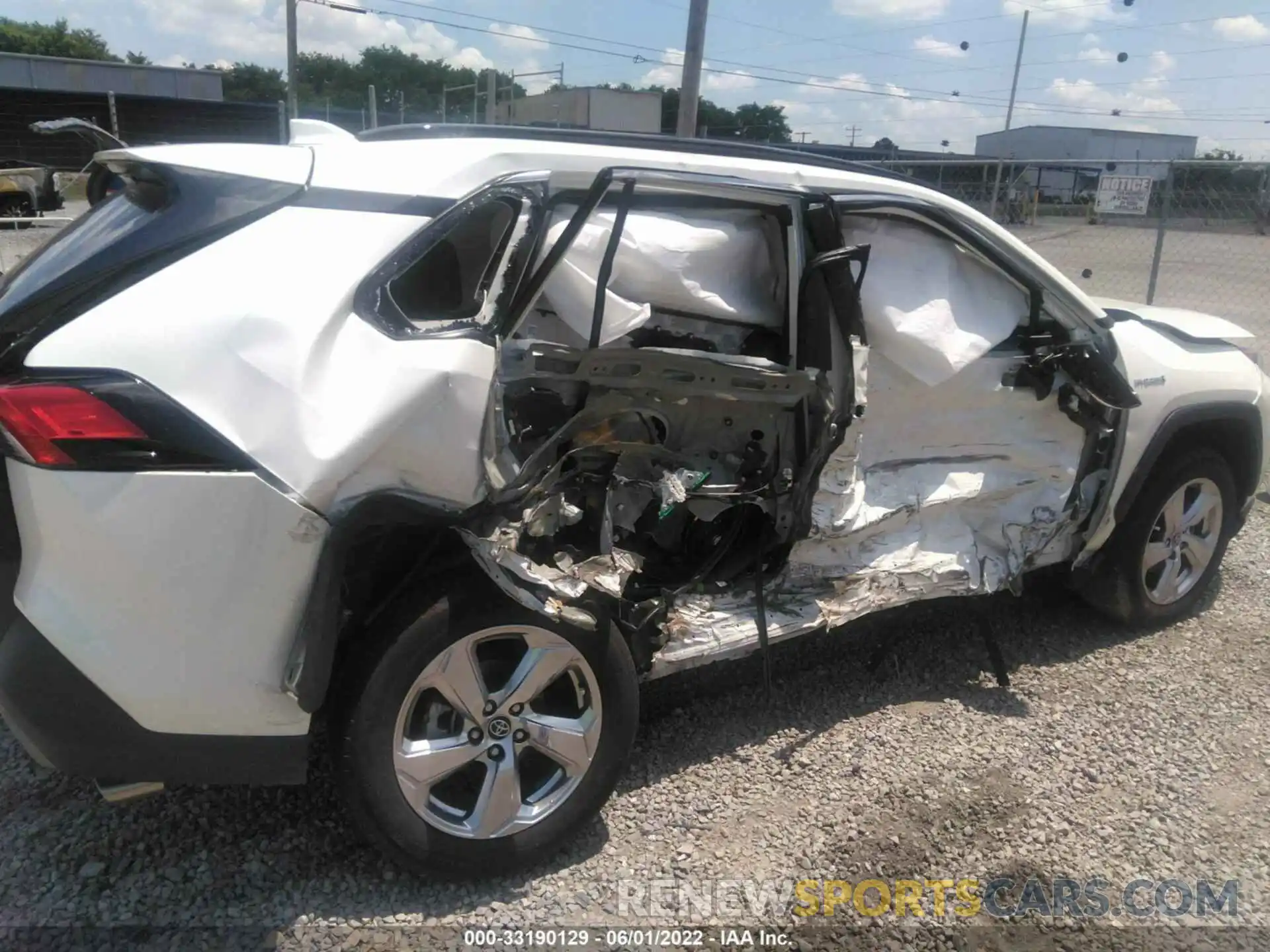 6 Photograph of a damaged car 4T3D6RFV1MU012568 TOYOTA RAV4 2021