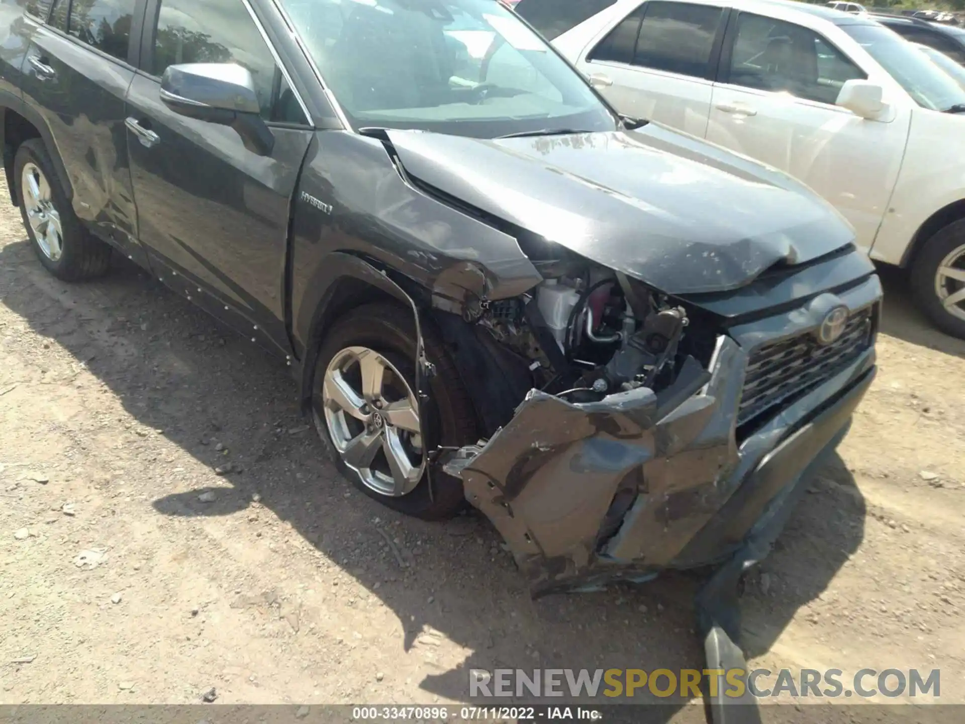 6 Photograph of a damaged car 4T3D6RFV1MU013929 TOYOTA RAV4 2021