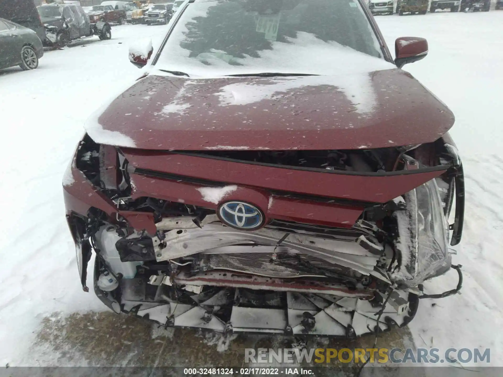 10 Photograph of a damaged car 4T3D6RFV1MU033596 TOYOTA RAV4 2021