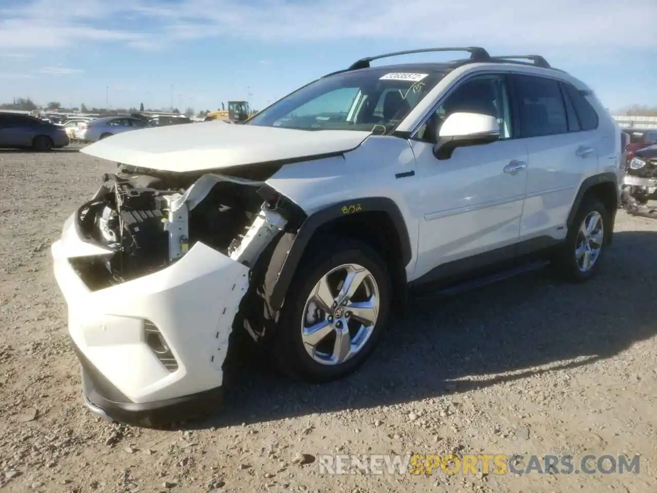 2 Photograph of a damaged car 4T3D6RFV1MU039088 TOYOTA RAV4 2021