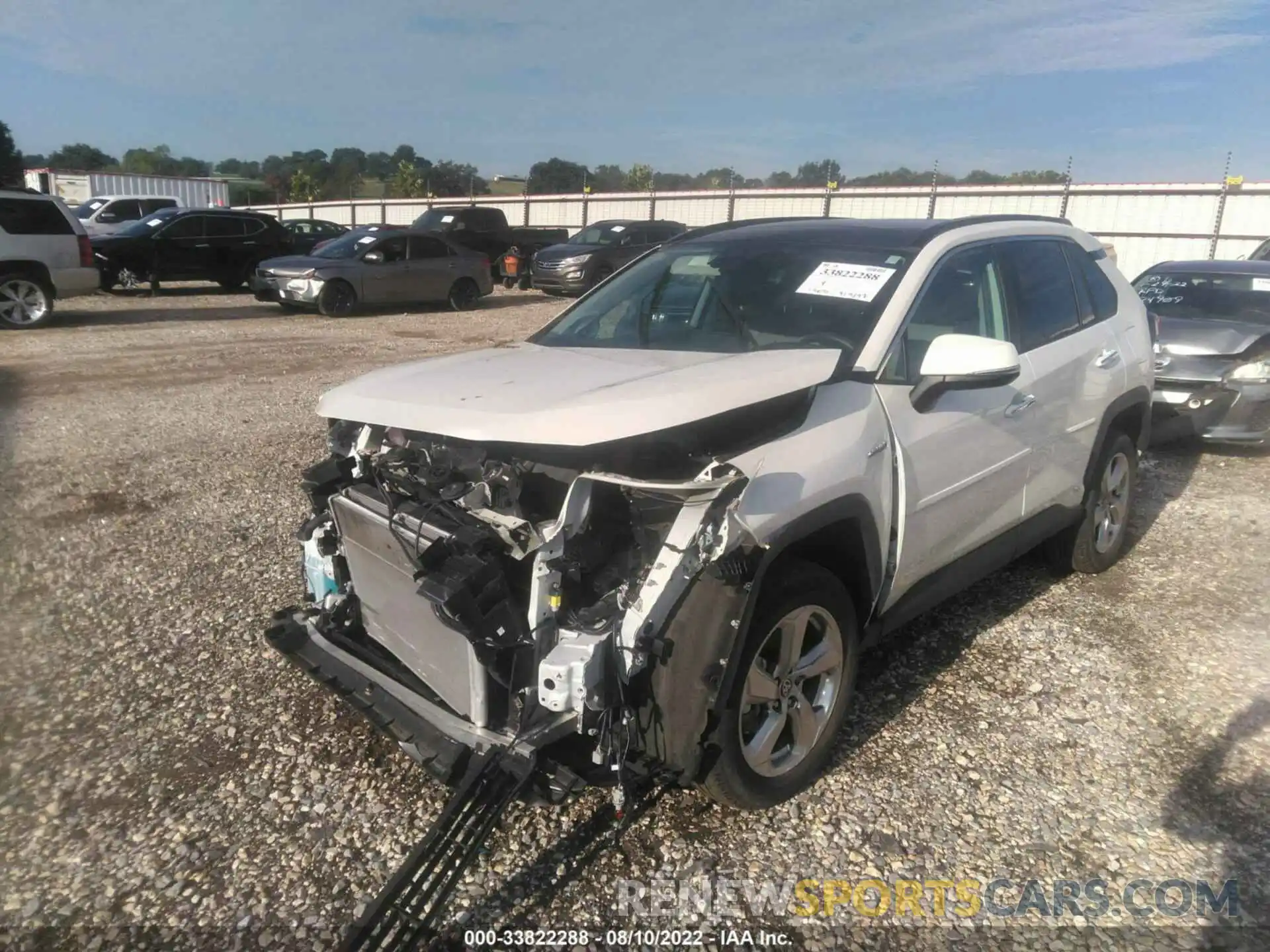 2 Photograph of a damaged car 4T3D6RFV1MU039706 TOYOTA RAV4 2021