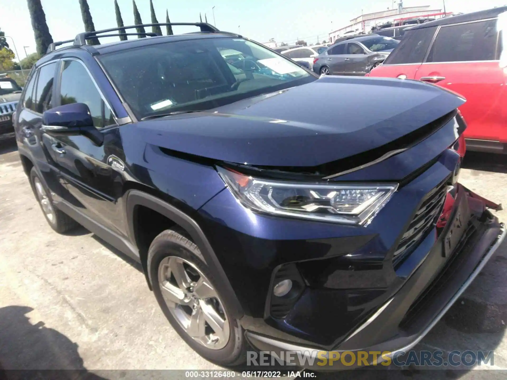 1 Photograph of a damaged car 4T3D6RFV1MU044310 TOYOTA RAV4 2021