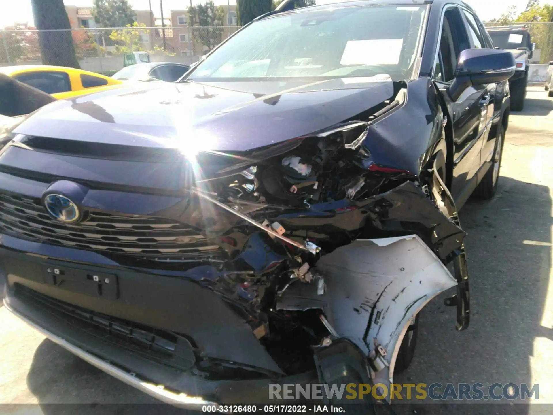 6 Photograph of a damaged car 4T3D6RFV1MU044310 TOYOTA RAV4 2021