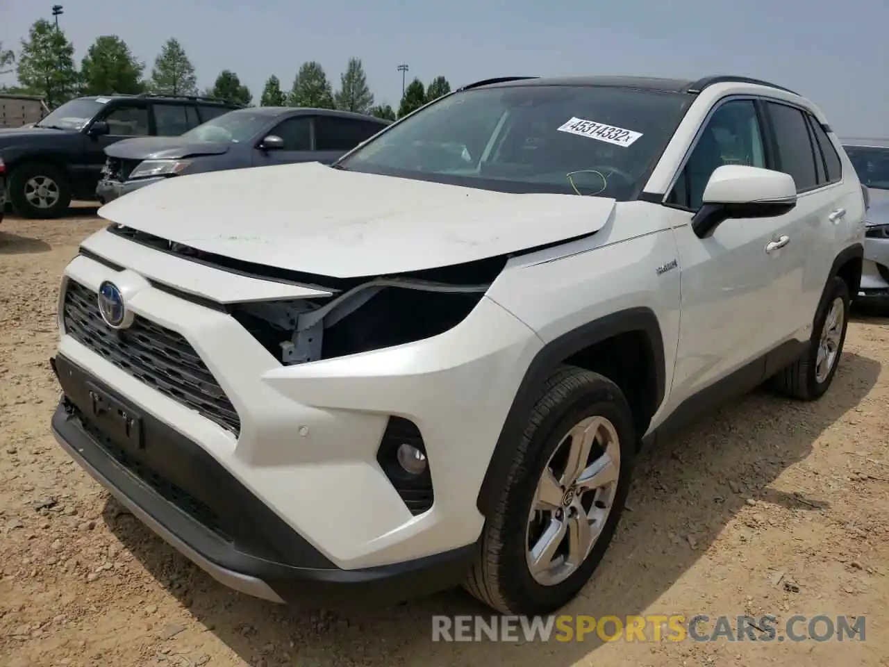 2 Photograph of a damaged car 4T3D6RFV1MU047322 TOYOTA RAV4 2021