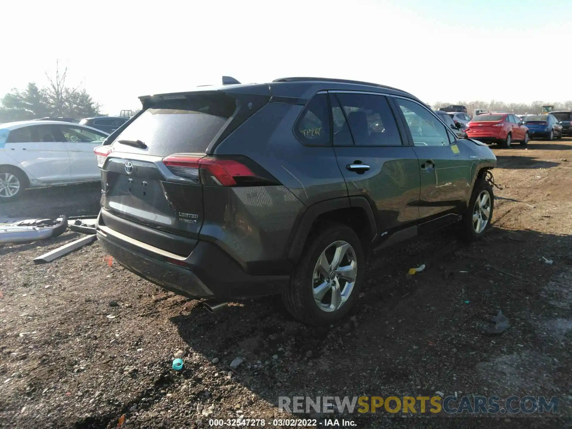 4 Фотография поврежденного автомобиля 4T3D6RFV2MU040461 TOYOTA RAV4 2021