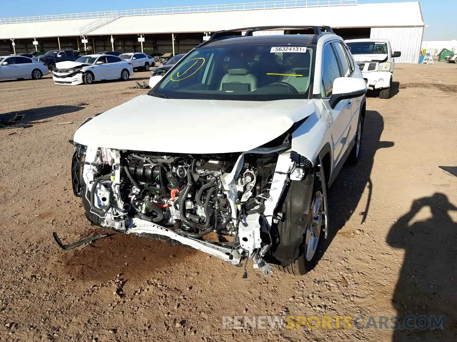 9 Photograph of a damaged car 4T3D6RFV2MU044753 TOYOTA RAV4 2021