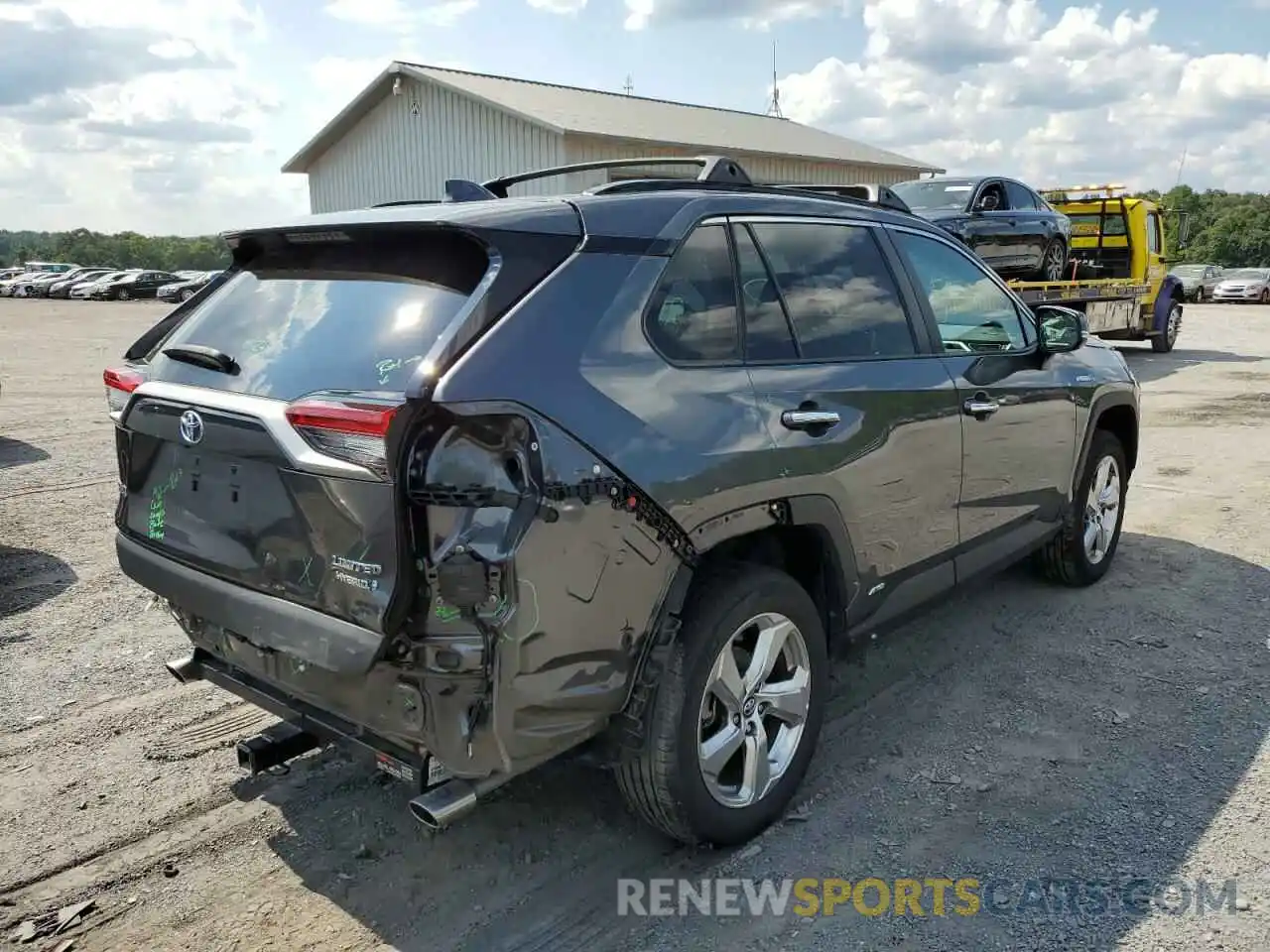 4 Photograph of a damaged car 4T3D6RFV3MU006254 TOYOTA RAV4 2021