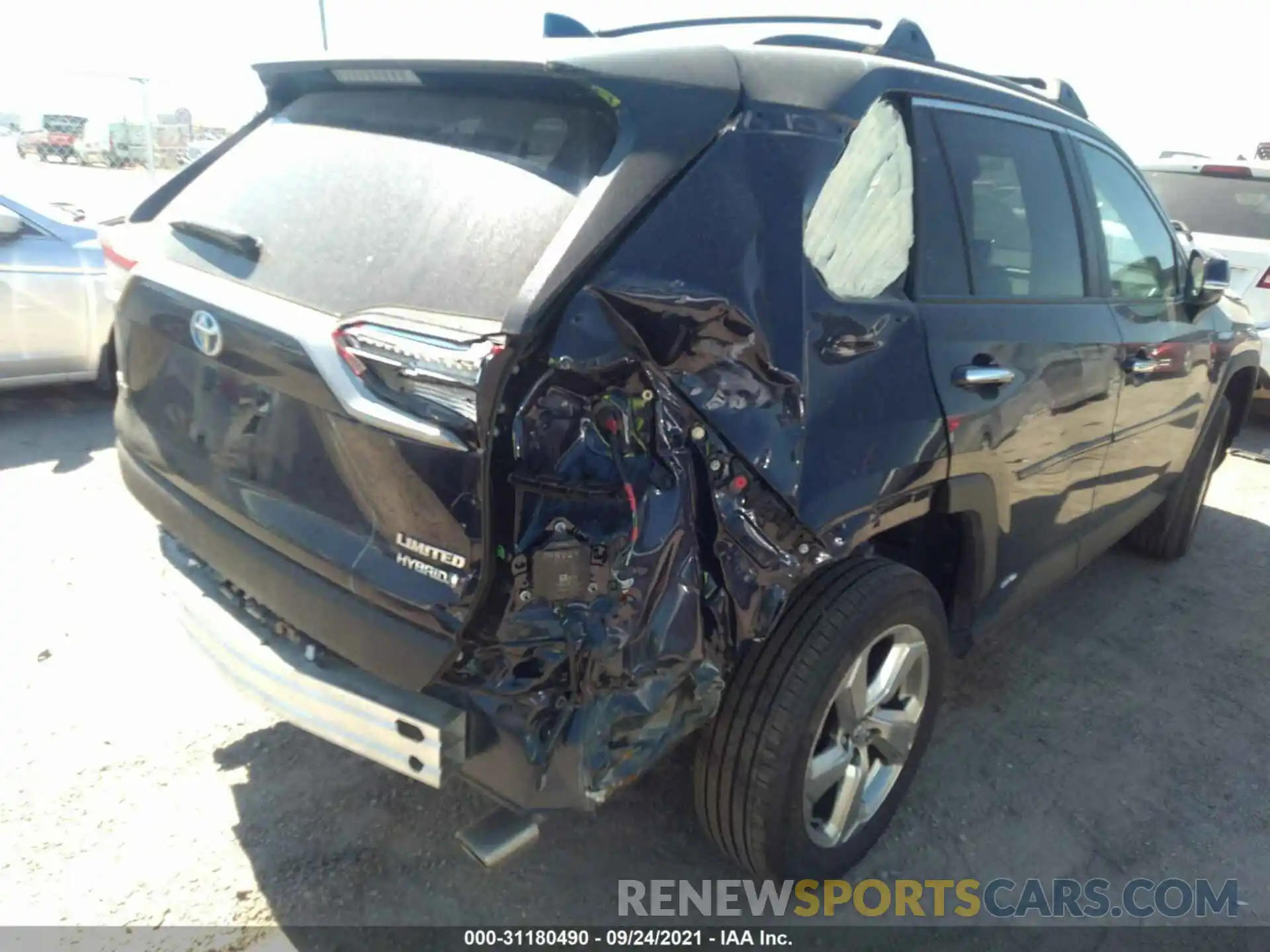 6 Photograph of a damaged car 4T3D6RFV3MU010806 TOYOTA RAV4 2021