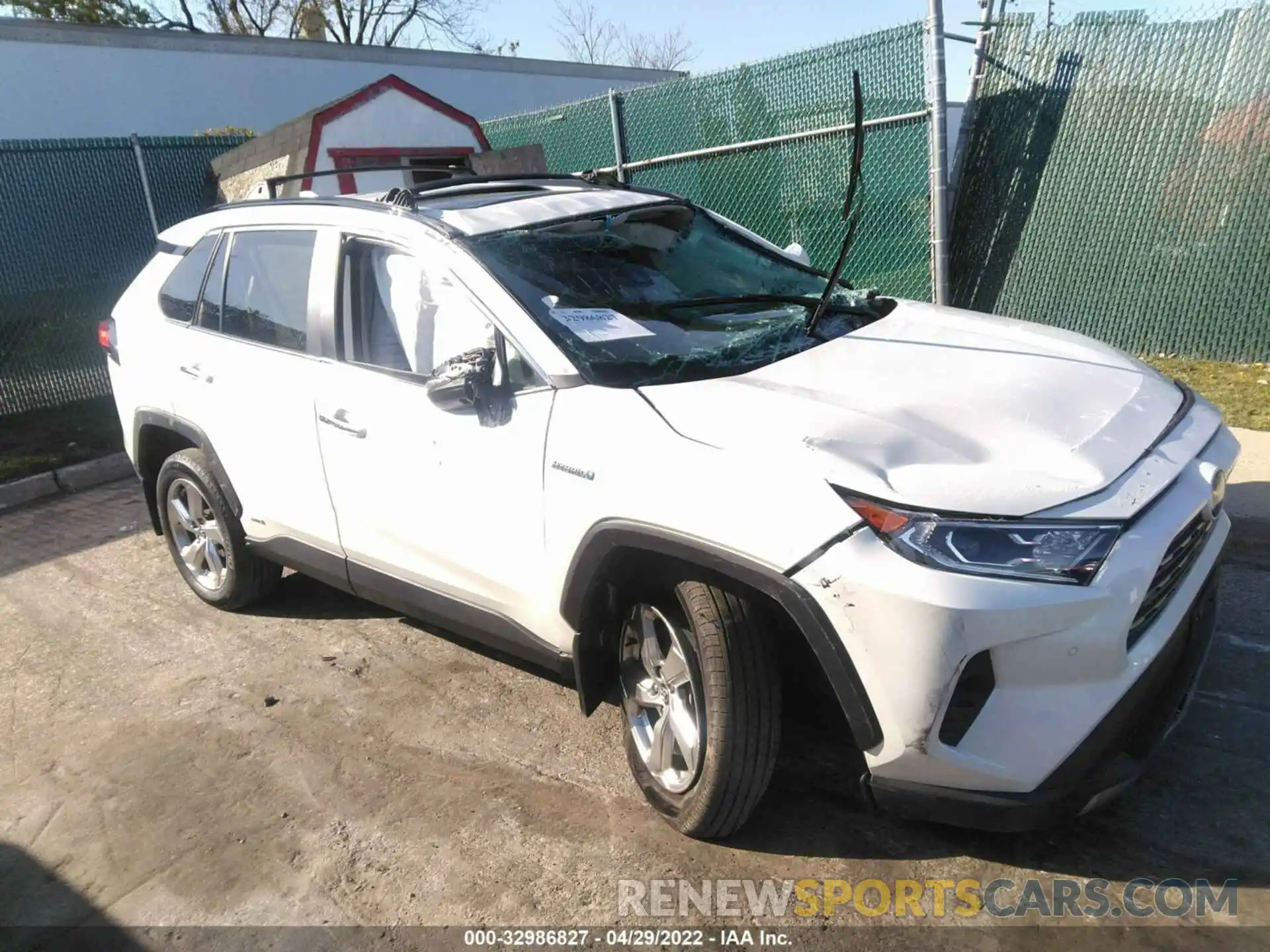 1 Фотография поврежденного автомобиля 4T3D6RFV3MU013852 TOYOTA RAV4 2021