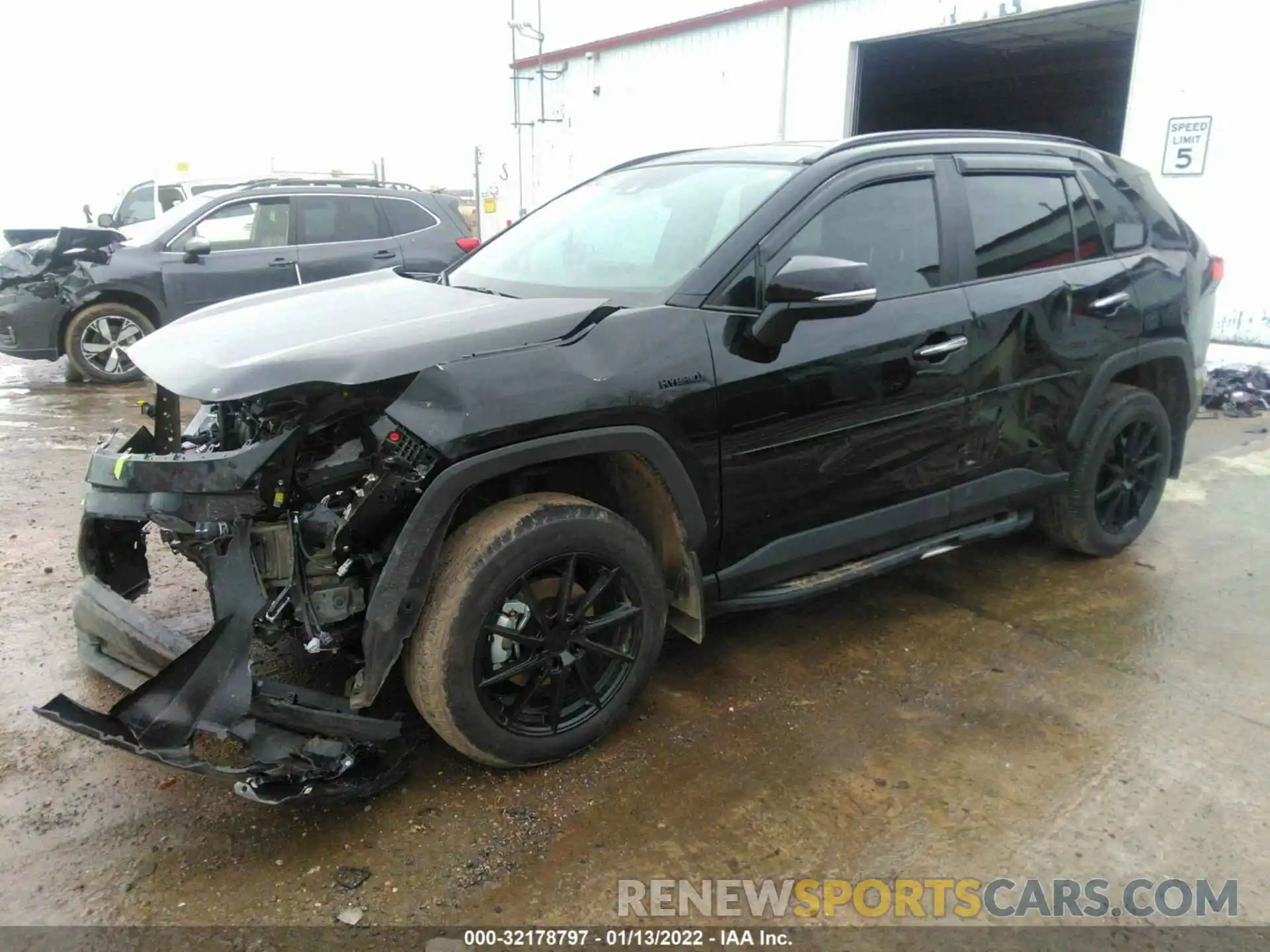 2 Photograph of a damaged car 4T3D6RFV3MU045152 TOYOTA RAV4 2021