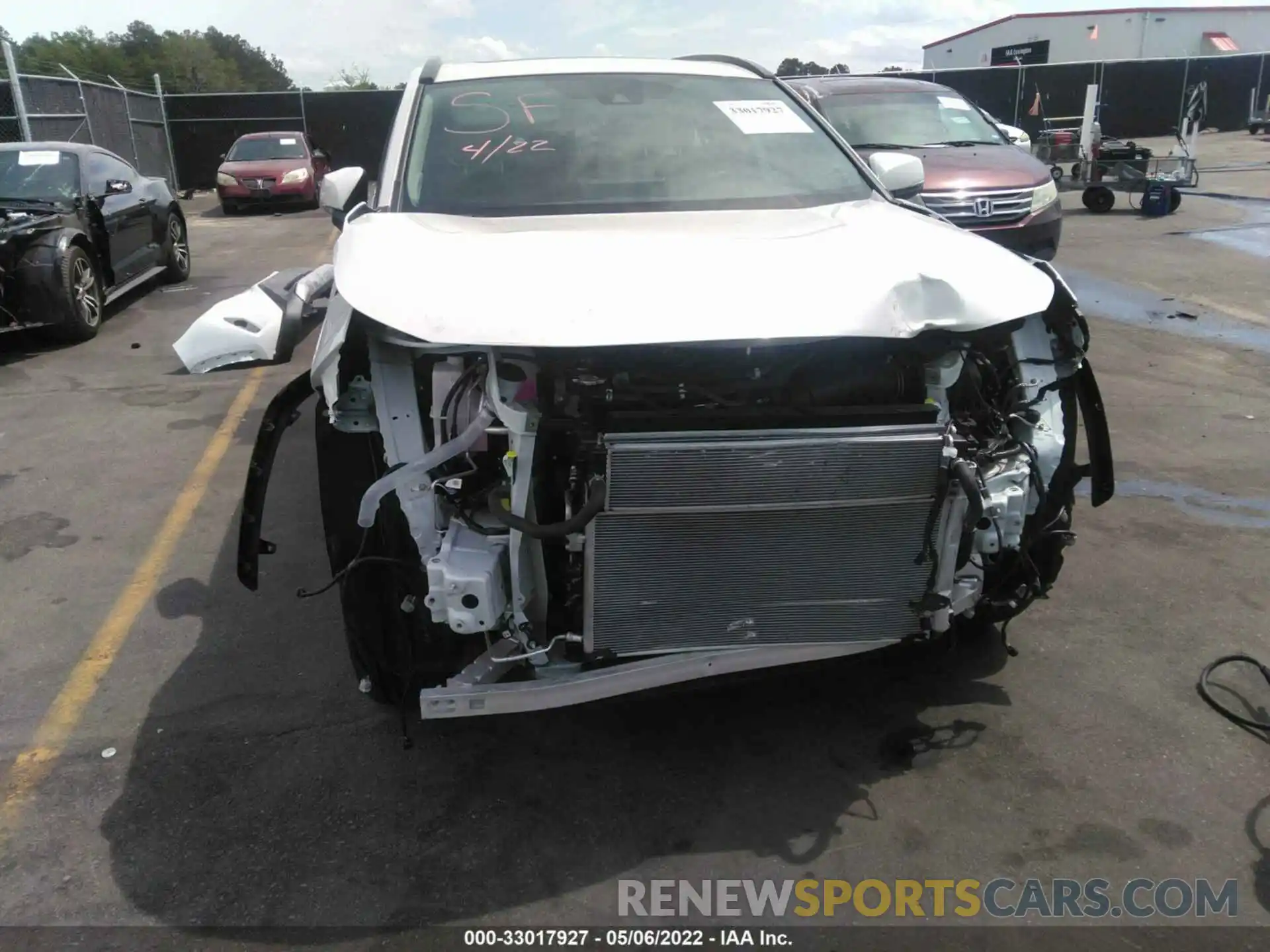 6 Photograph of a damaged car 4T3D6RFV3MU059679 TOYOTA RAV4 2021