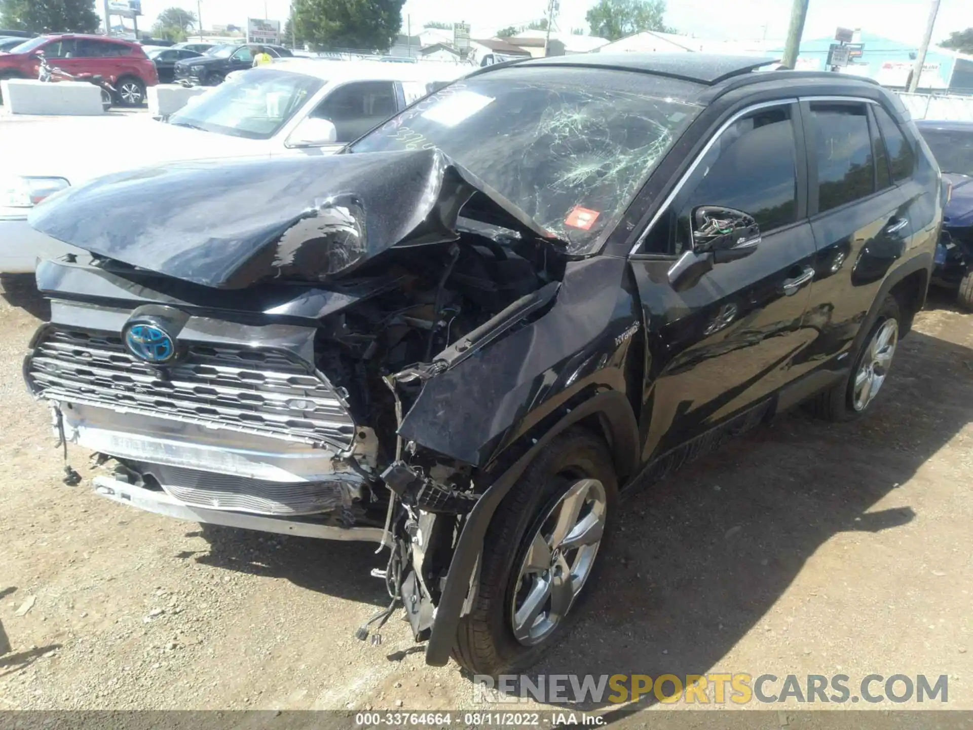 2 Photograph of a damaged car 4T3D6RFV4MU008238 TOYOTA RAV4 2021