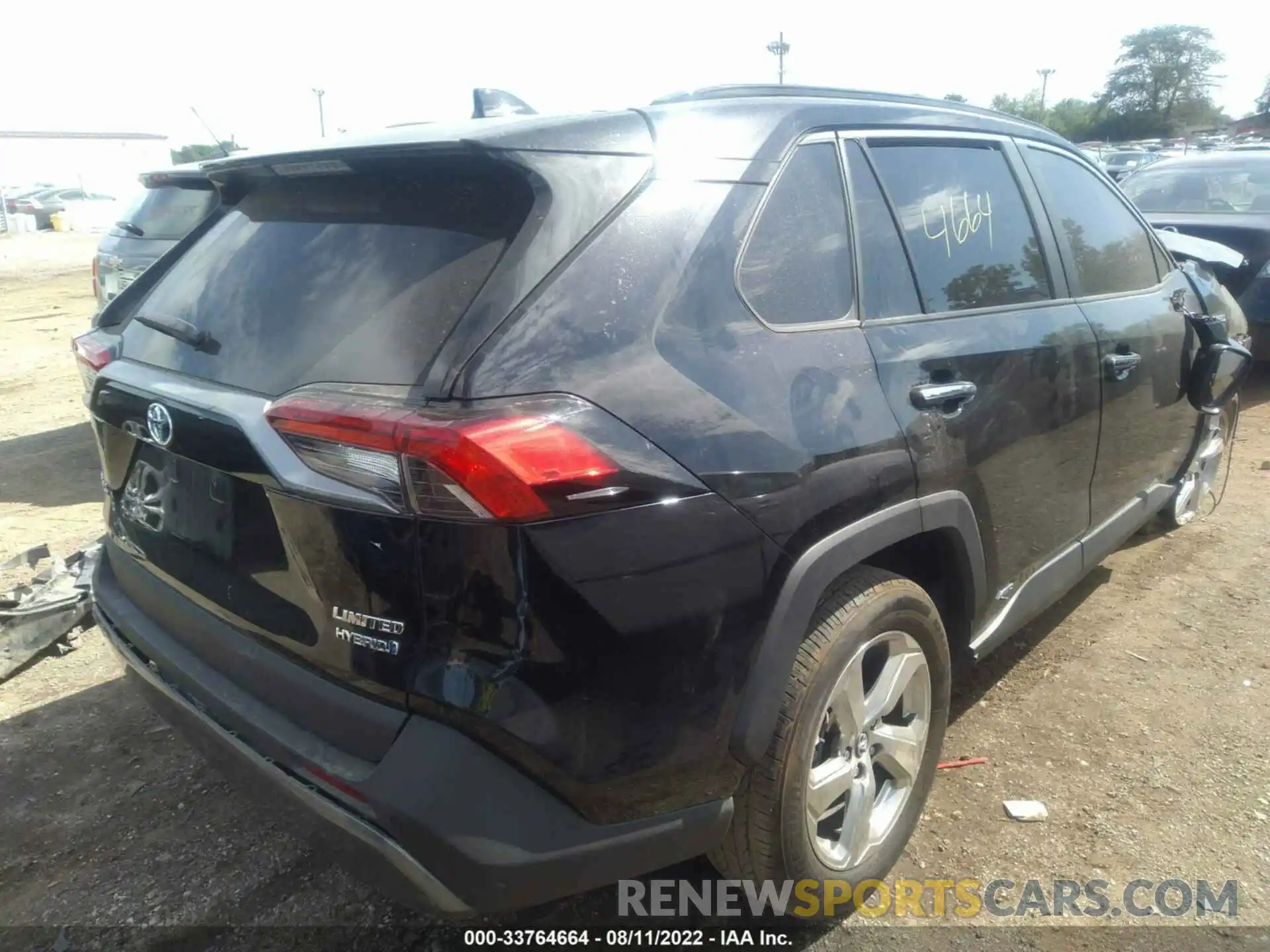 4 Photograph of a damaged car 4T3D6RFV4MU008238 TOYOTA RAV4 2021