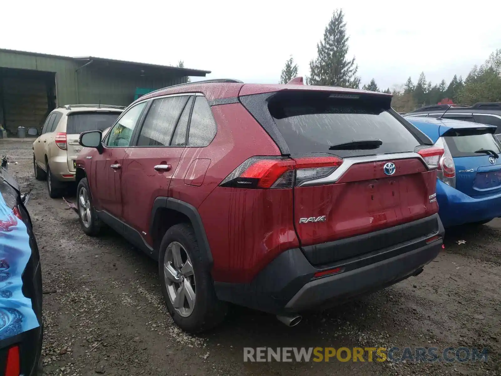 3 Photograph of a damaged car 4T3D6RFV4MU015044 TOYOTA RAV4 2021