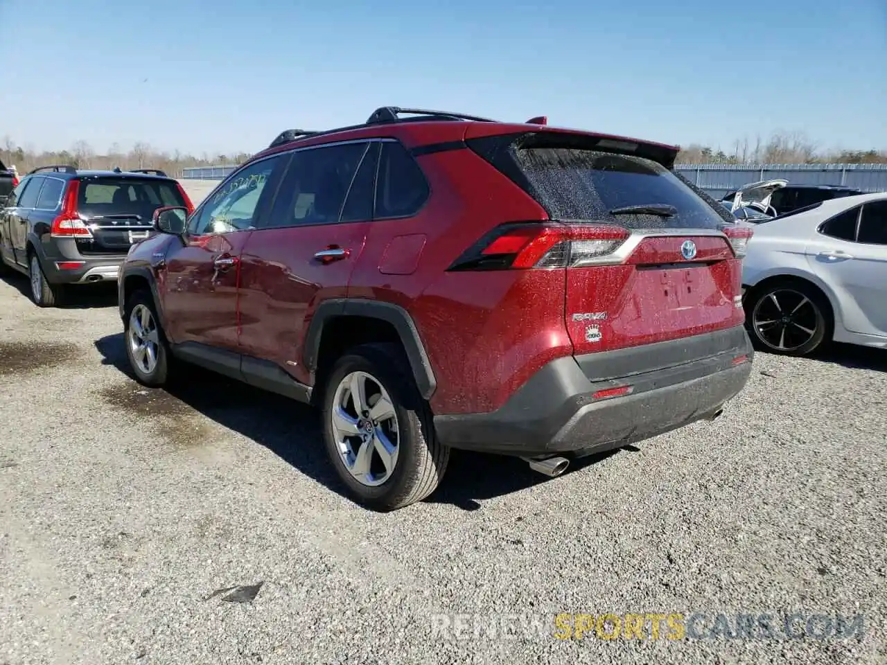 3 Photograph of a damaged car 4T3D6RFV4MU045371 TOYOTA RAV4 2021