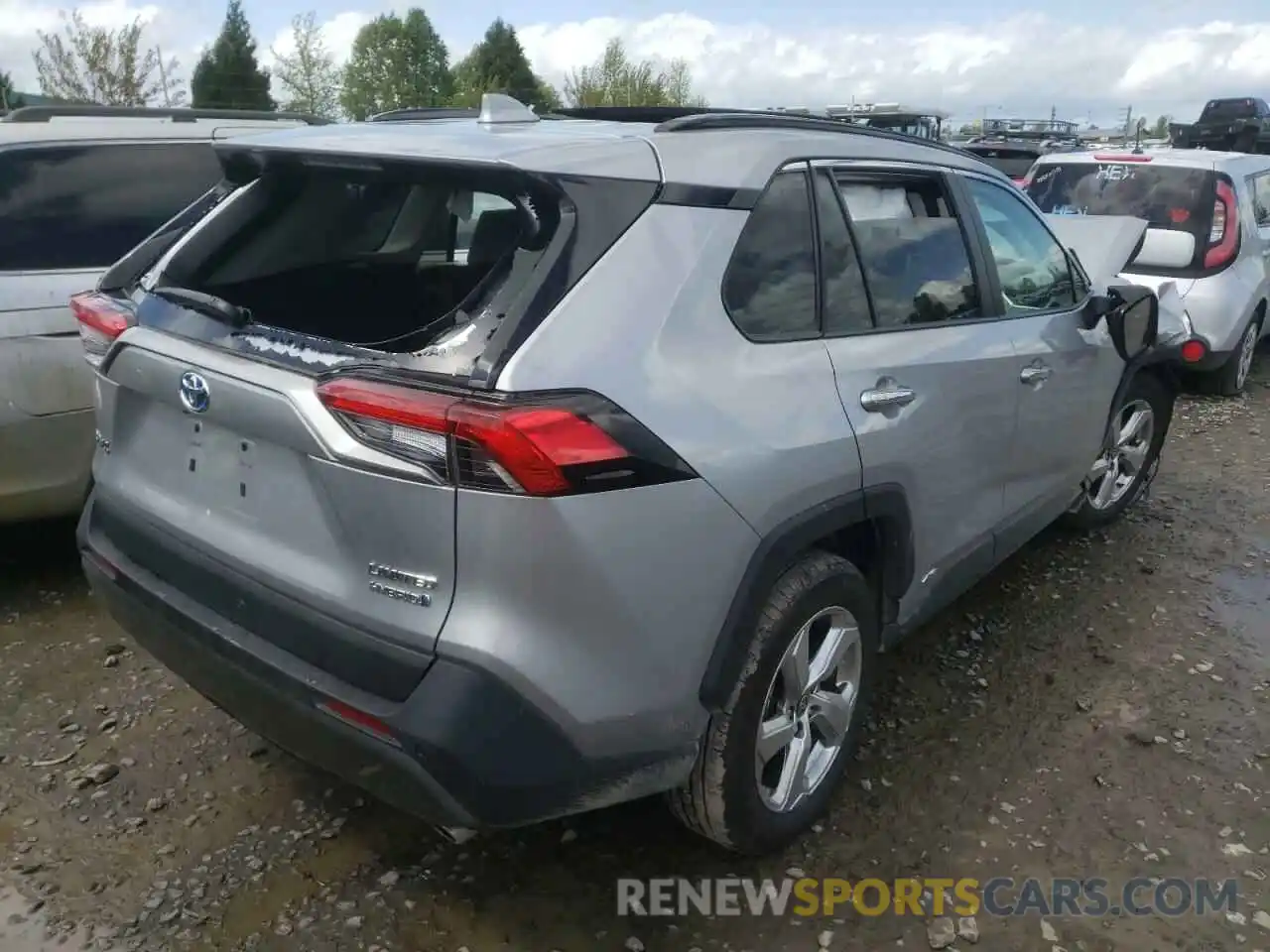 4 Фотография поврежденного автомобиля 4T3D6RFV5MU036145 TOYOTA RAV4 2021