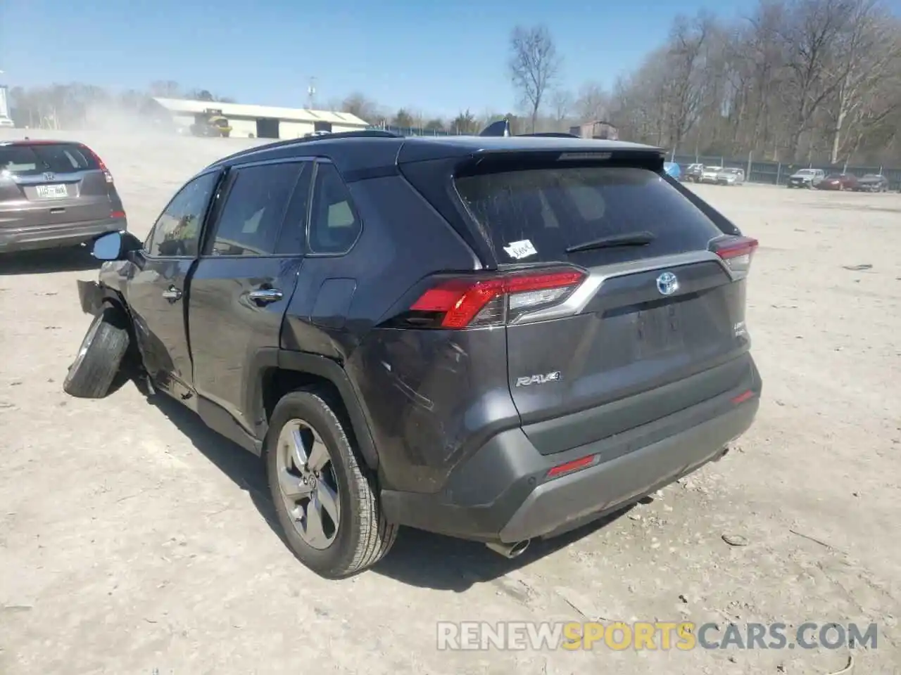 3 Photograph of a damaged car 4T3D6RFV5MU045136 TOYOTA RAV4 2021