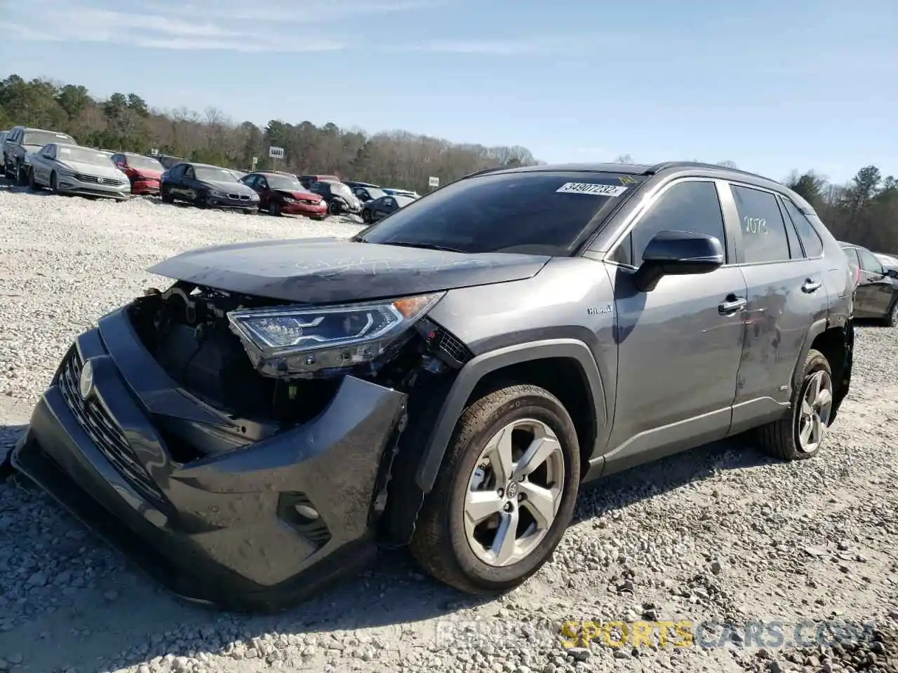 2 Photograph of a damaged car 4T3D6RFV6MU061815 TOYOTA RAV4 2021