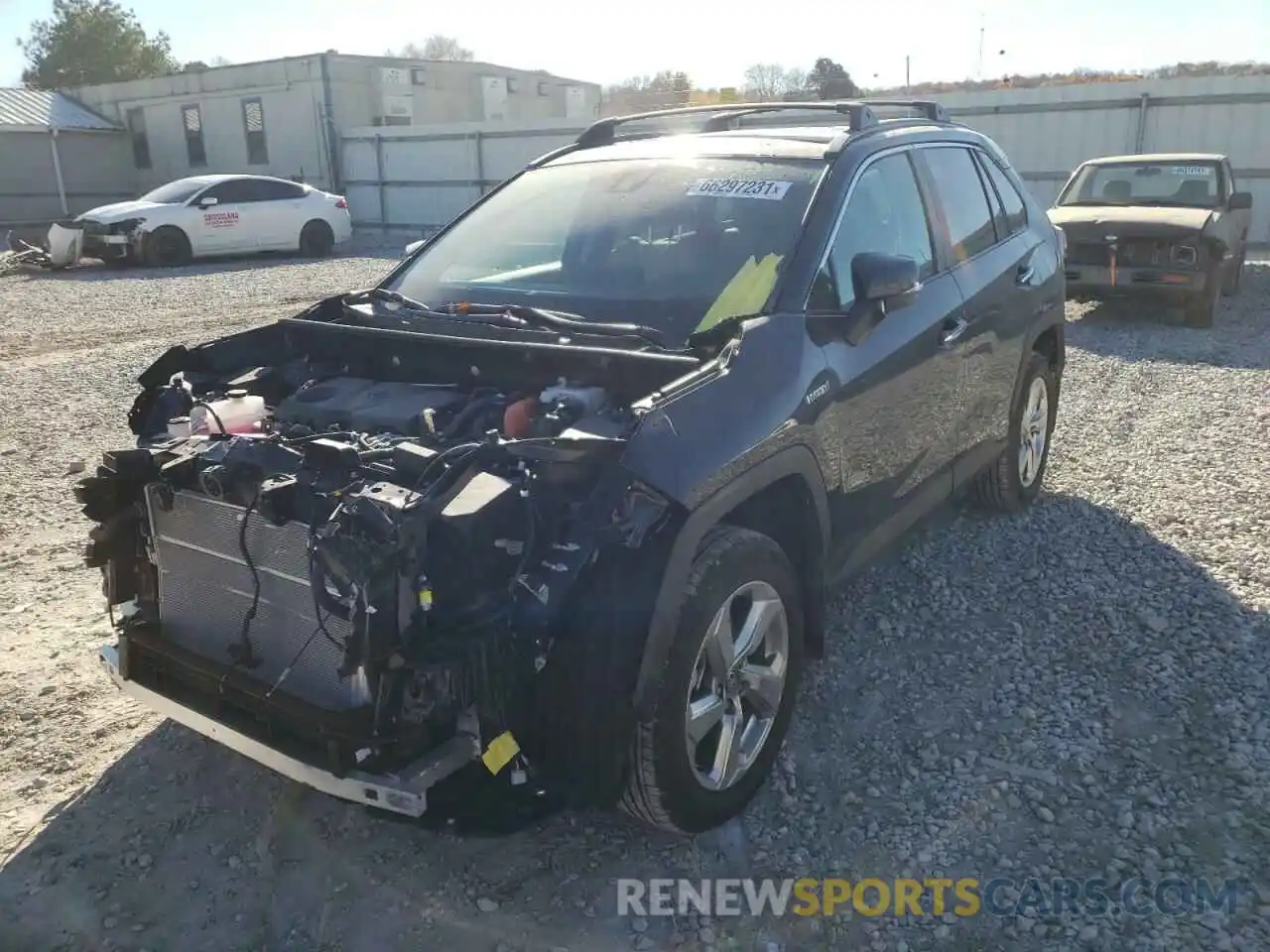 2 Photograph of a damaged car 4T3D6RFV7MU051102 TOYOTA RAV4 2021