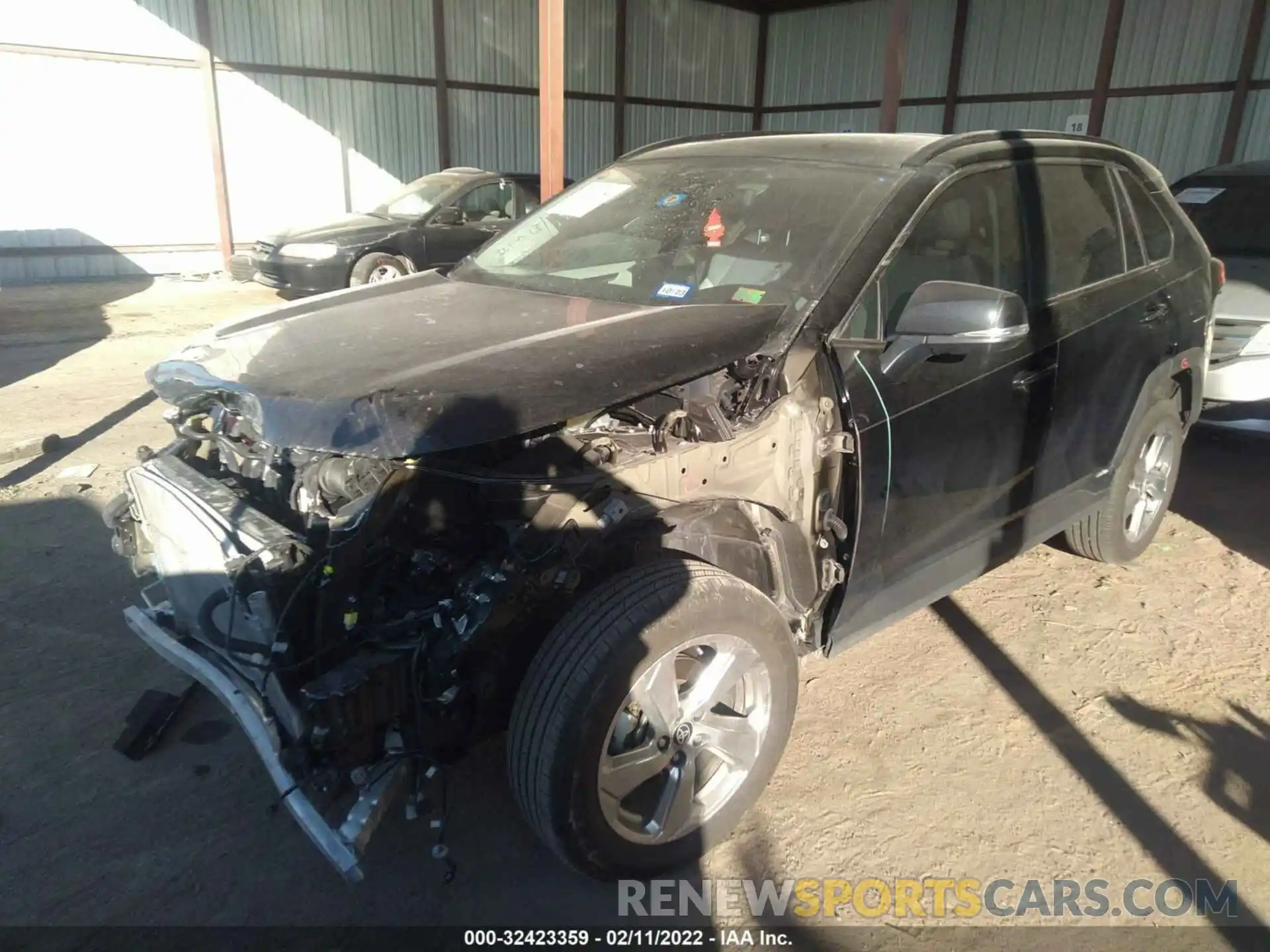 2 Photograph of a damaged car 4T3D6RFV7MU057451 TOYOTA RAV4 2021