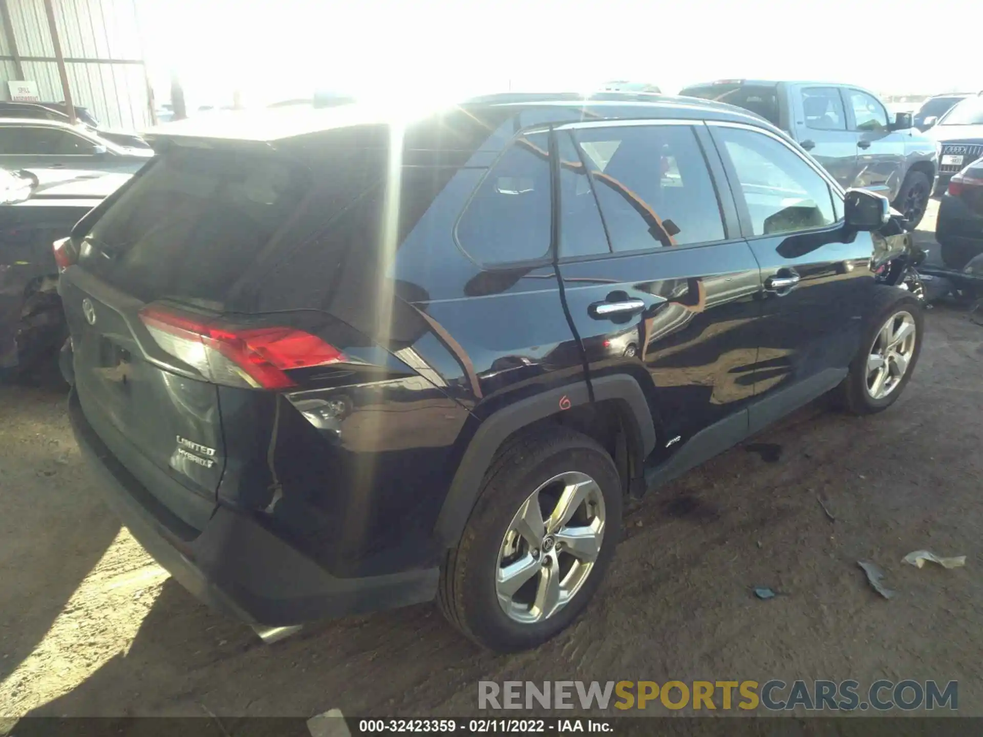 4 Фотография поврежденного автомобиля 4T3D6RFV7MU057451 TOYOTA RAV4 2021