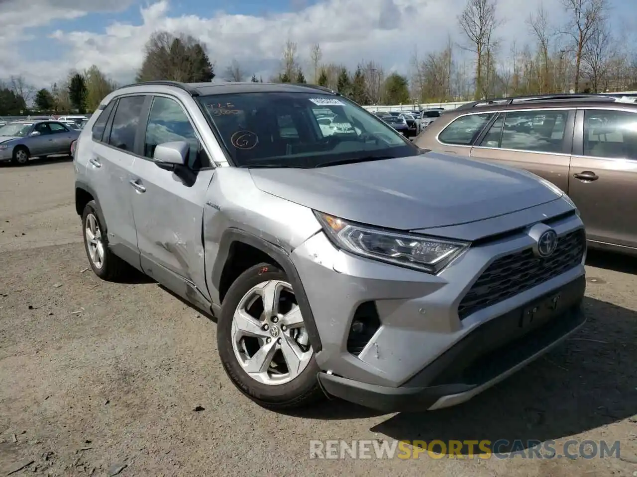 1 Фотография поврежденного автомобиля 4T3D6RFV7MU059264 TOYOTA RAV4 2021