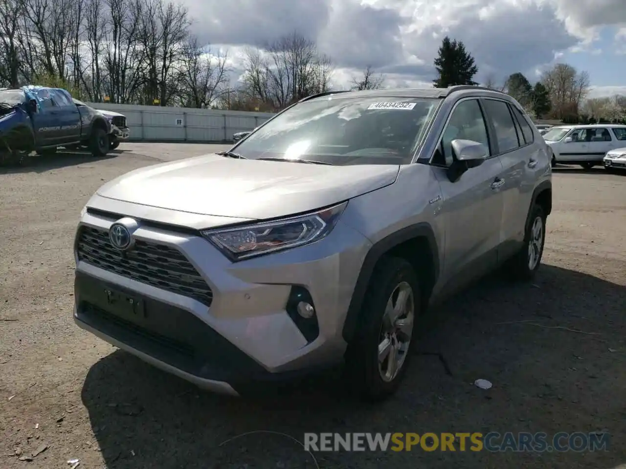 2 Photograph of a damaged car 4T3D6RFV7MU059264 TOYOTA RAV4 2021