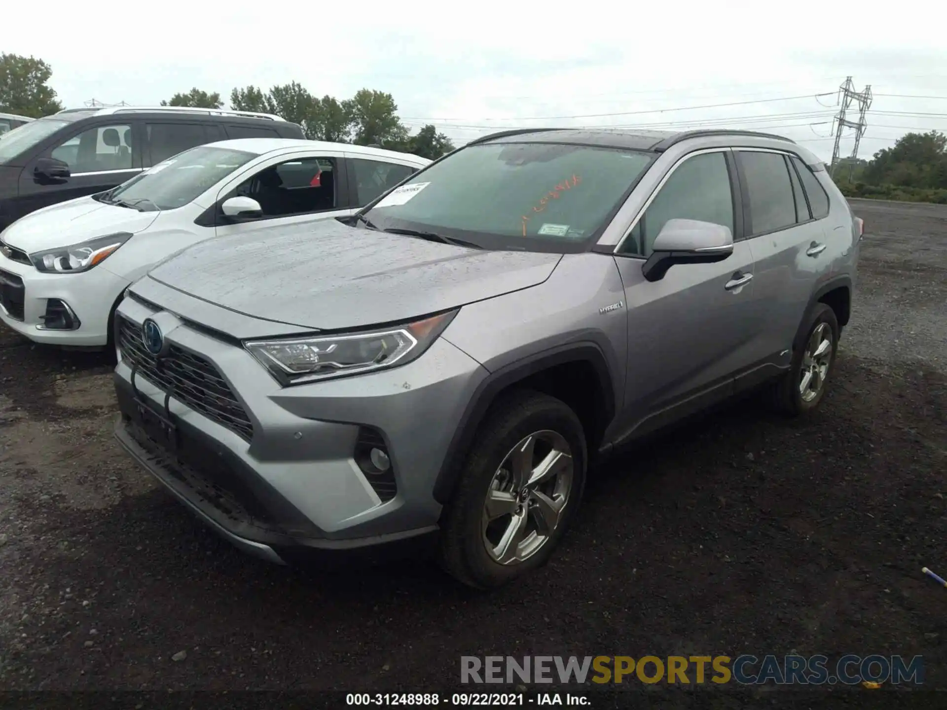 2 Фотография поврежденного автомобиля 4T3D6RFV8MU017640 TOYOTA RAV4 2021