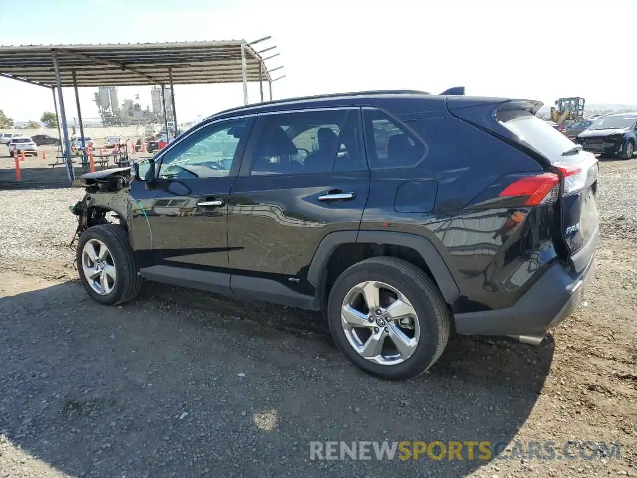 2 Photograph of a damaged car 4T3D6RFV9MU025228 TOYOTA RAV4 2021