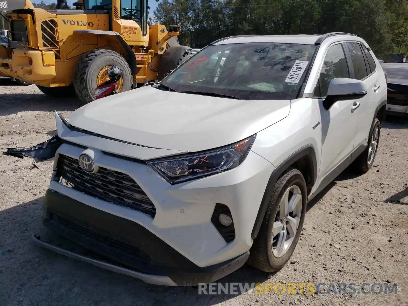 2 Photograph of a damaged car 4T3D6RFV9MU050792 TOYOTA RAV4 2021