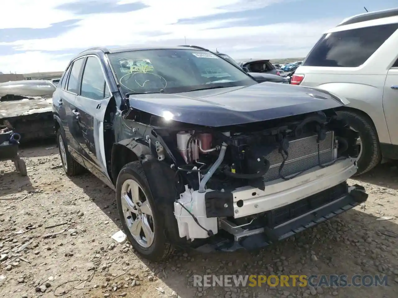 1 Photograph of a damaged car 4T3D6RFVXMU042989 TOYOTA RAV4 2021