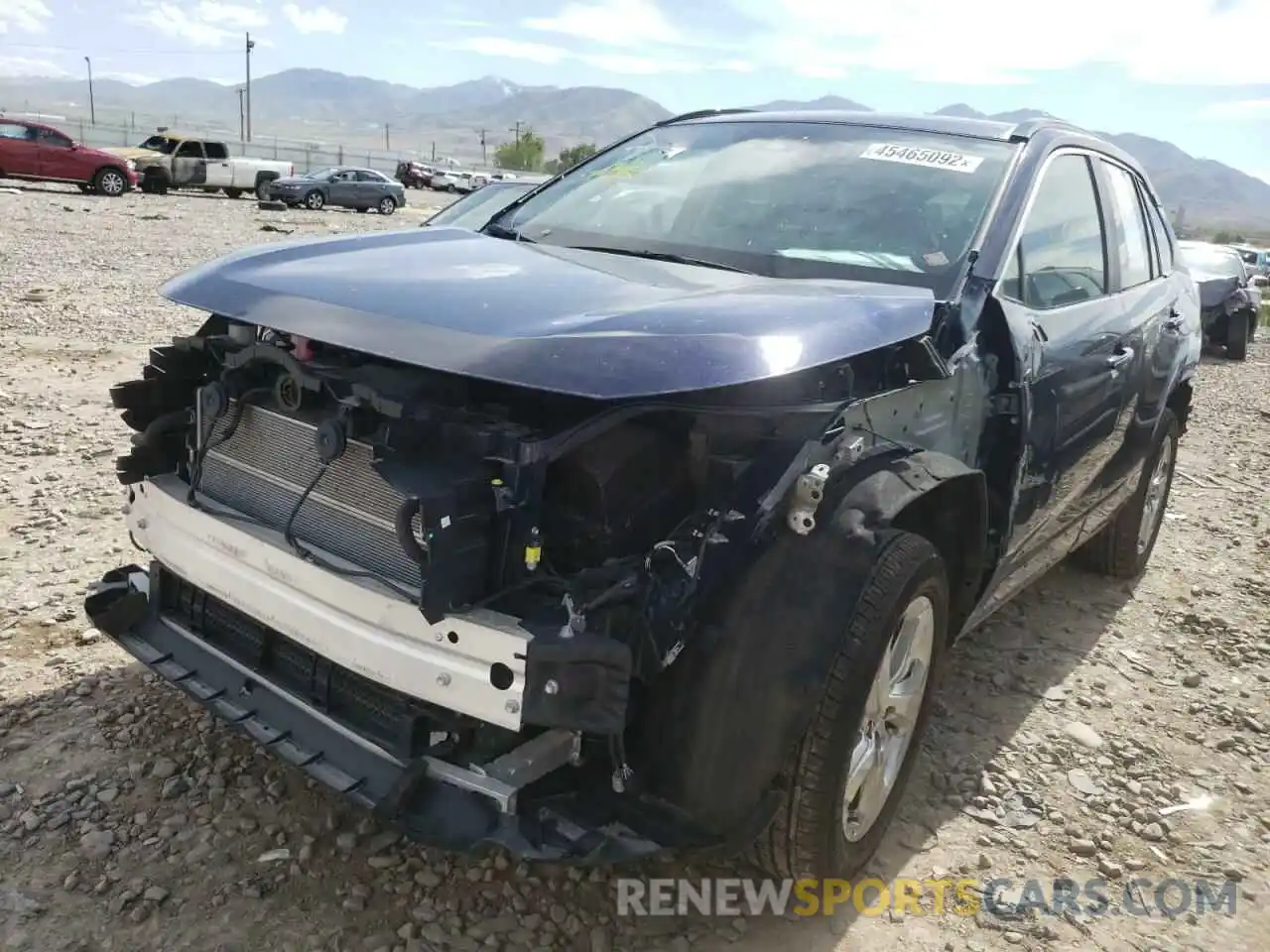 2 Photograph of a damaged car 4T3D6RFVXMU042989 TOYOTA RAV4 2021