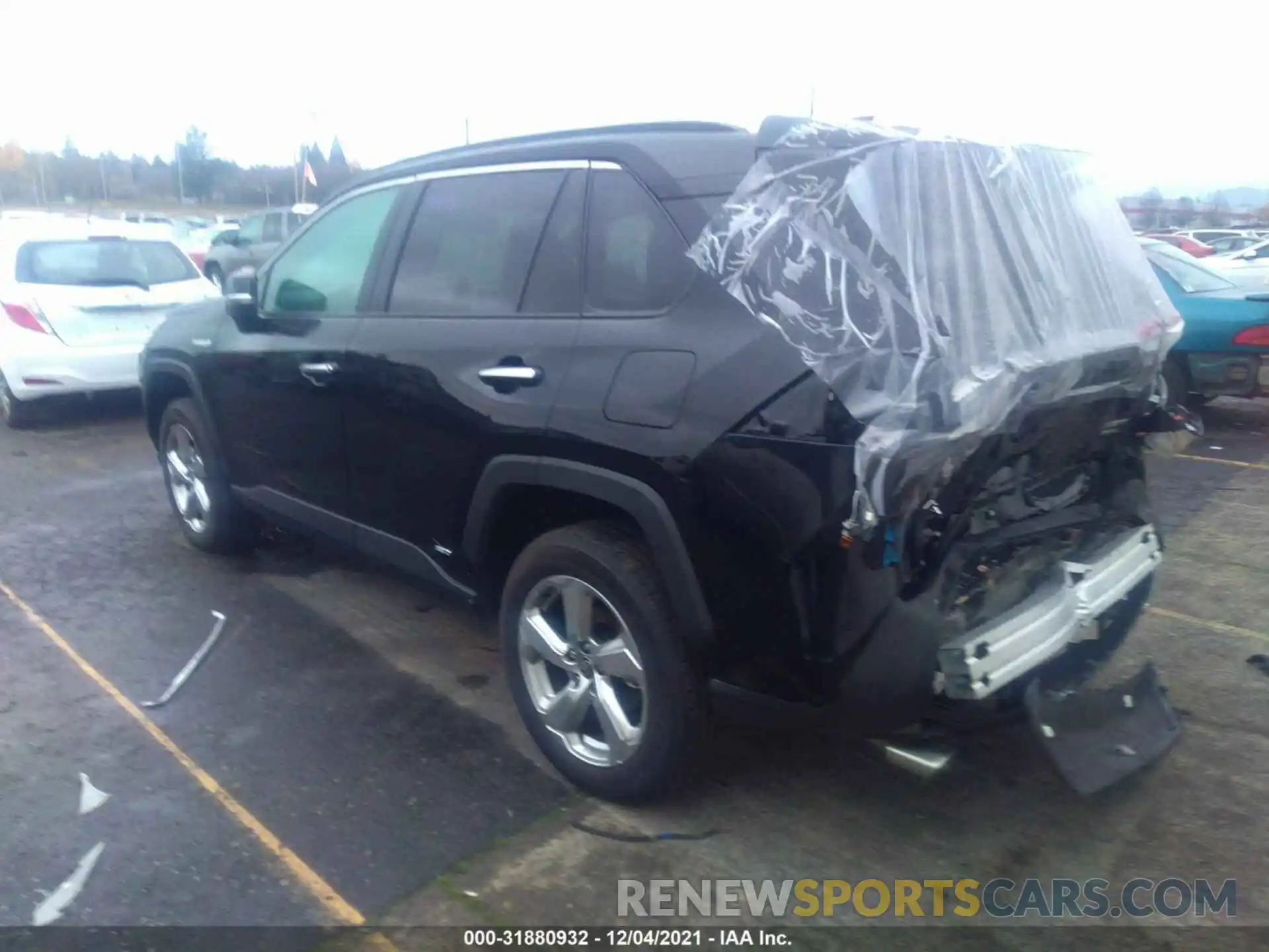 3 Photograph of a damaged car 4T3D6RFVXMU049375 TOYOTA RAV4 2021