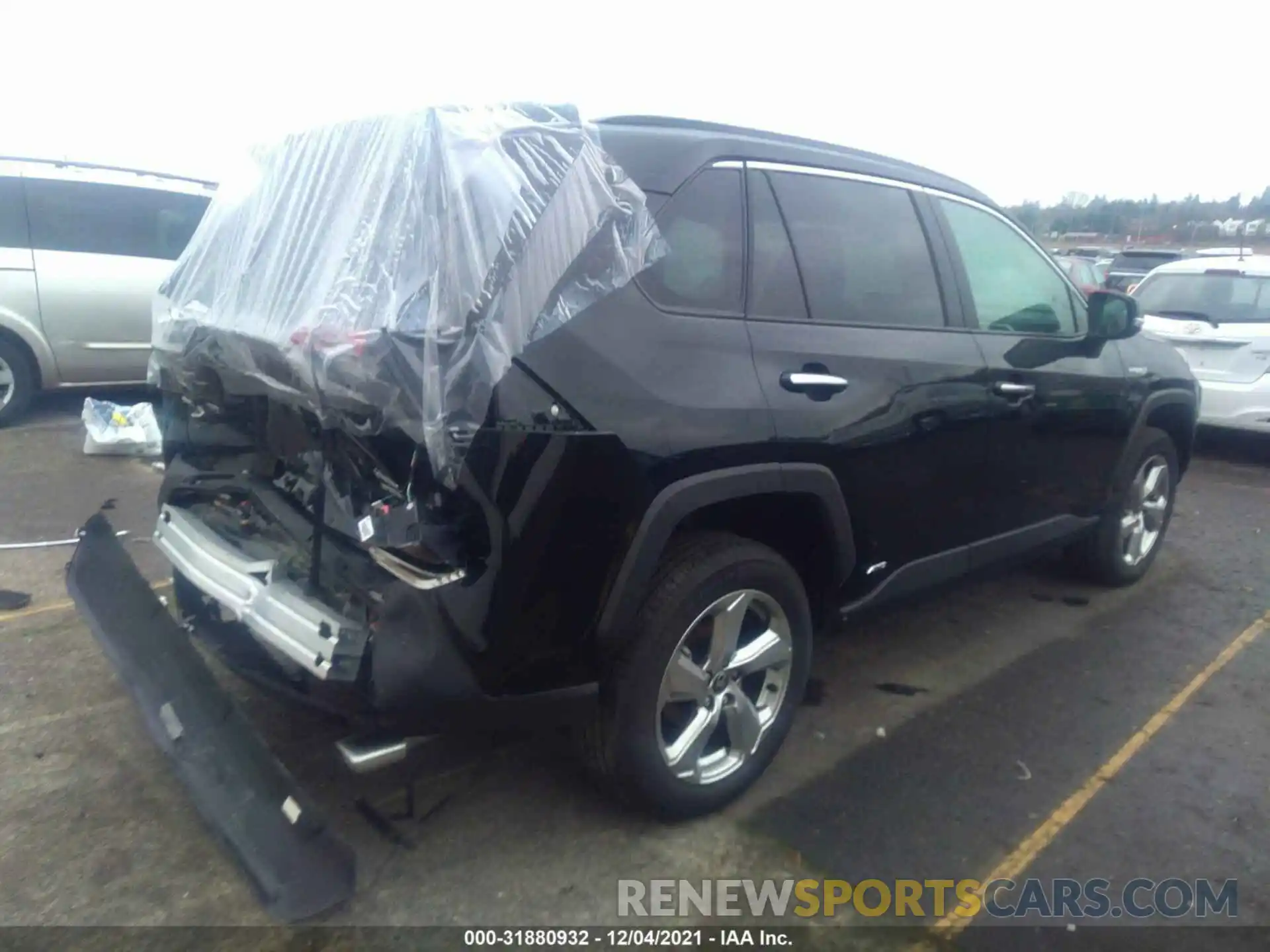 4 Photograph of a damaged car 4T3D6RFVXMU049375 TOYOTA RAV4 2021