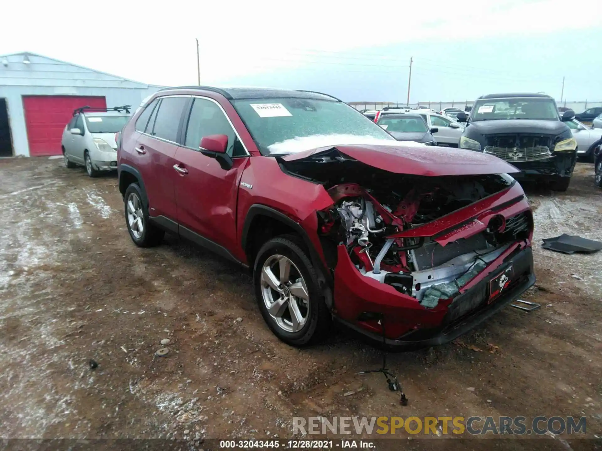 1 Фотография поврежденного автомобиля 4T3D6RFVXMU056634 TOYOTA RAV4 2021