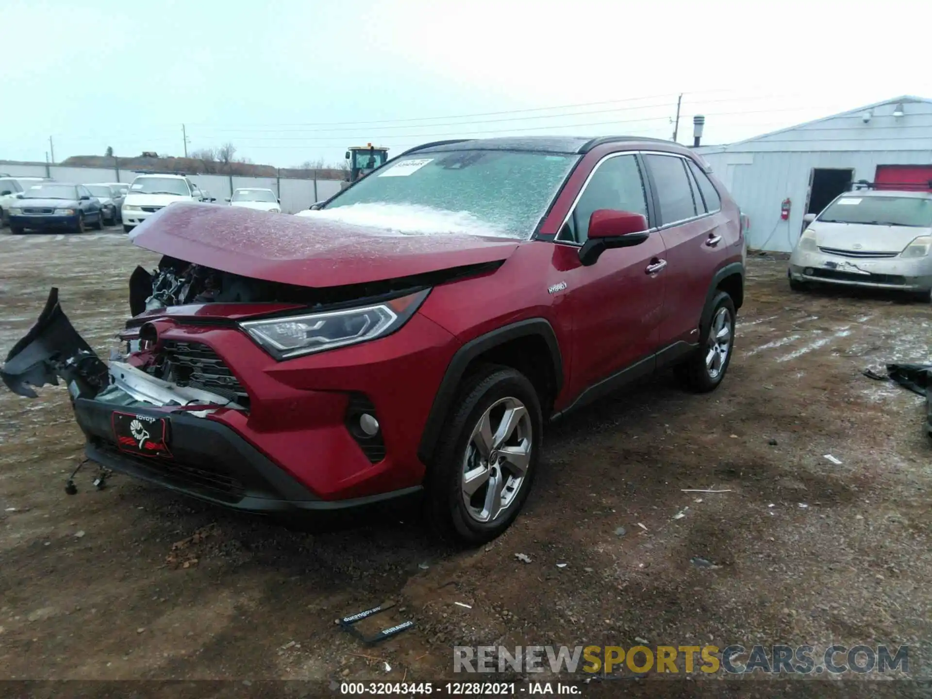 2 Фотография поврежденного автомобиля 4T3D6RFVXMU056634 TOYOTA RAV4 2021