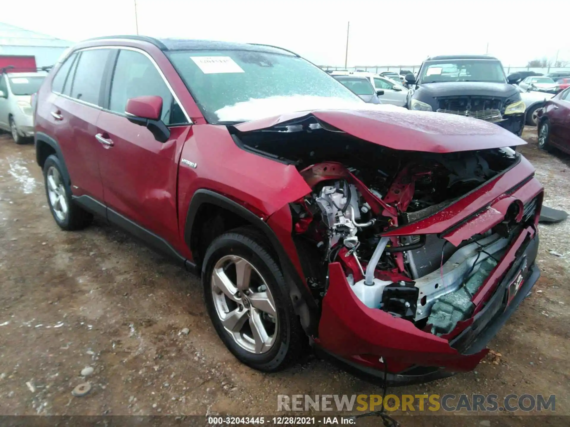 6 Photograph of a damaged car 4T3D6RFVXMU056634 TOYOTA RAV4 2021