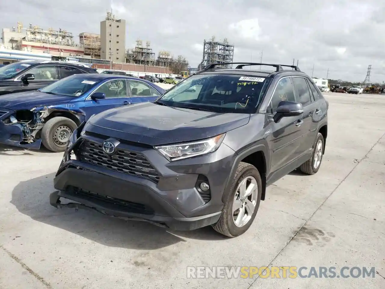 2 Photograph of a damaged car 4T3D6RFVXMU058609 TOYOTA RAV4 2021